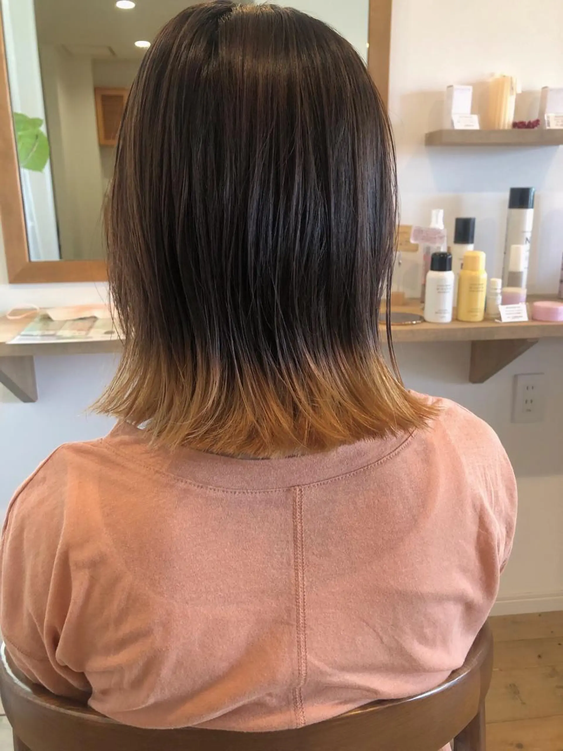 カラー ブリーチ デザインカラー ヘアカラー 須藤 さやかのヘアスタイル