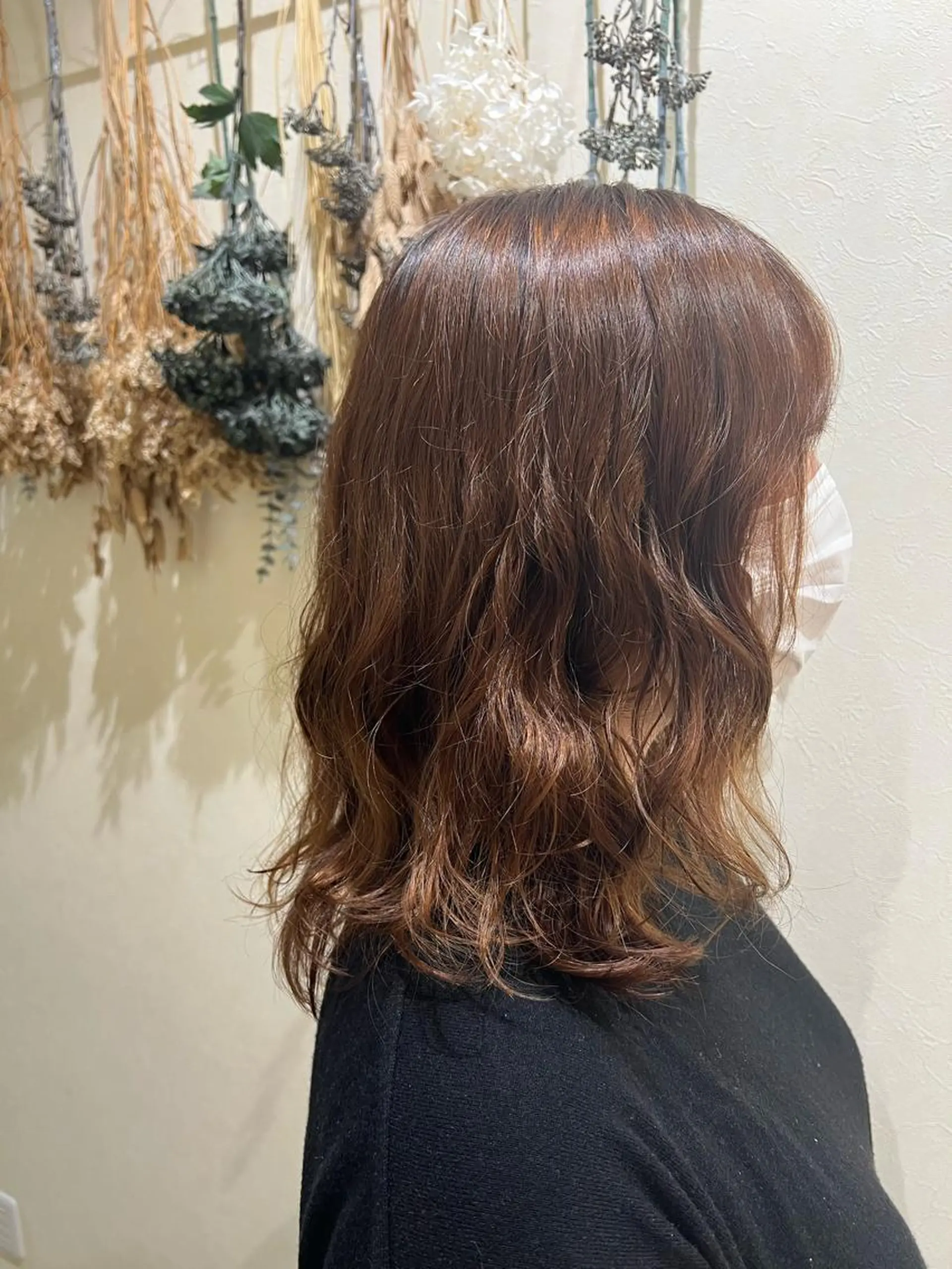 セミロング パーマ jurerbelle RIHOのヘアスタイル