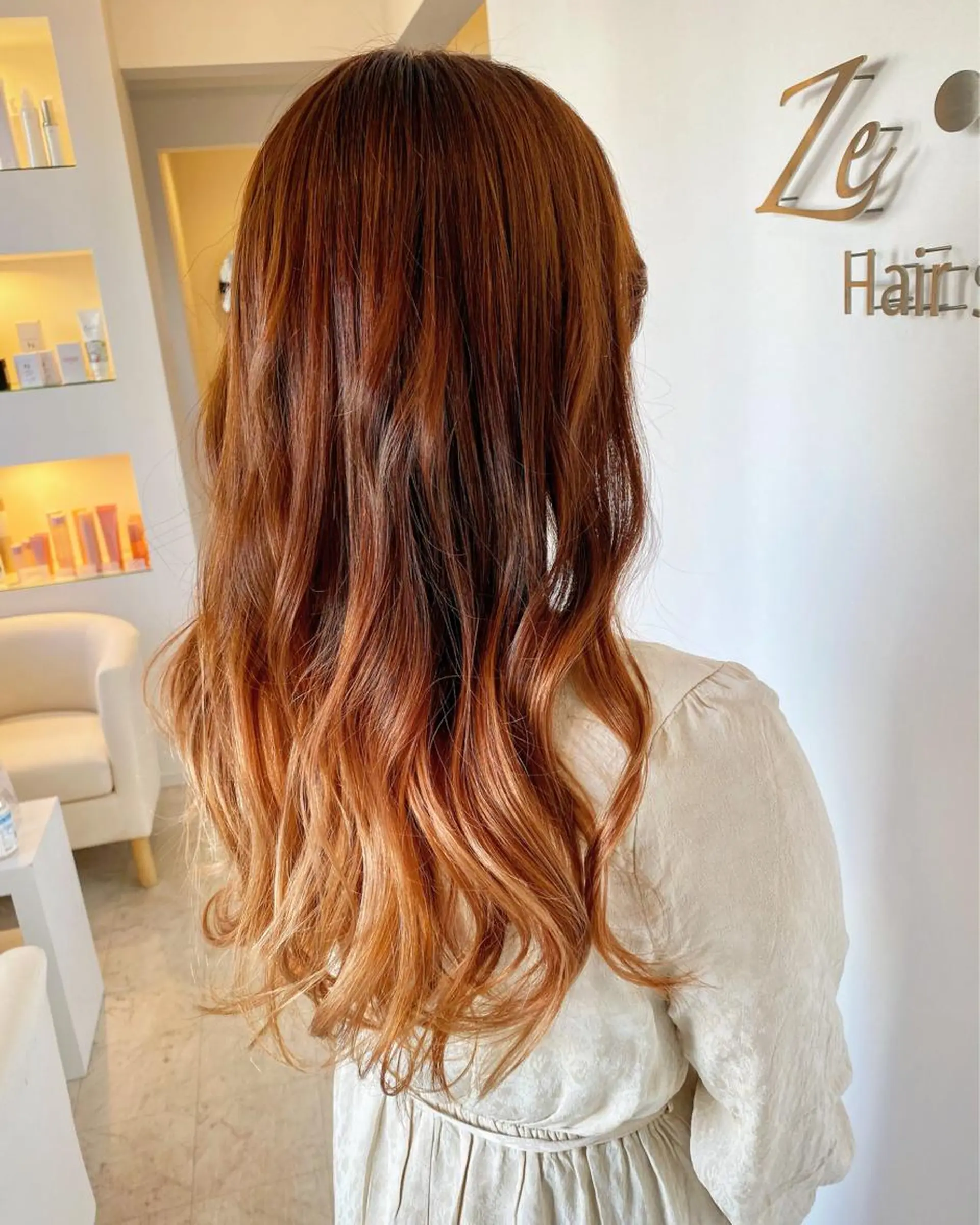 ロング Ze・seal所属・ze sealのヘアスタイル