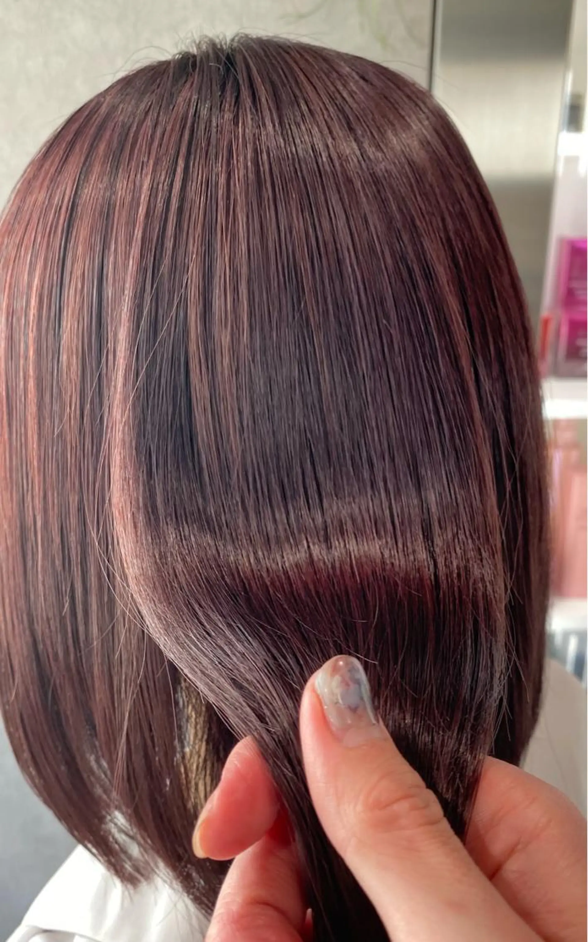 セミロング カラー ヘアカラー トリートメント お洒落カジュアル🍃 まなとのヘアスタイル