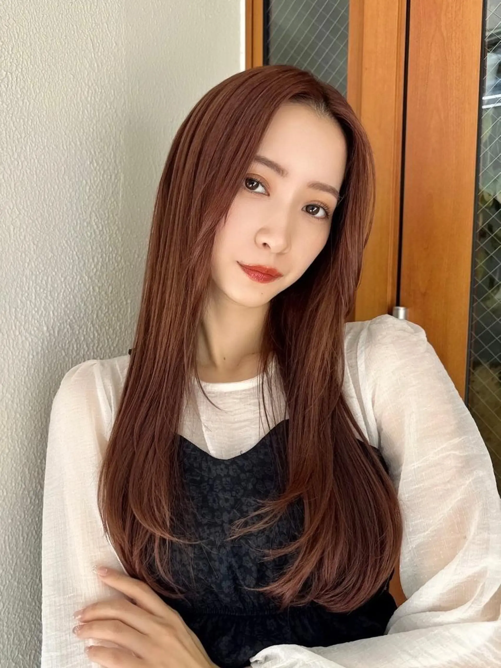 ロング カラー 髪質改善 ロング カット ヘアカラー トリートメント ✨髪質改善特化✨ Grand Linkのヘアスタイル