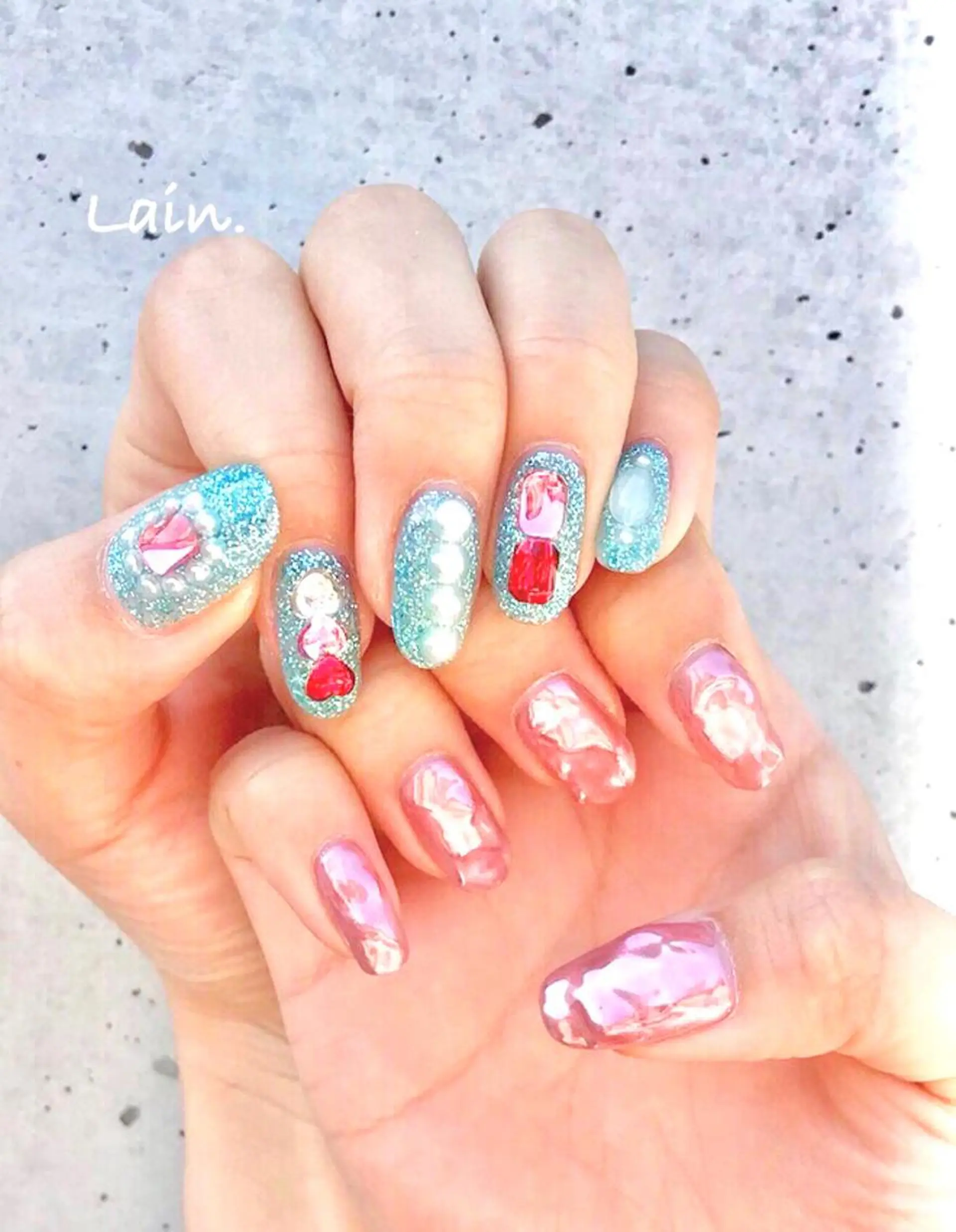 ネイル Liennail 持込デザインやり放題のネイルデザイン