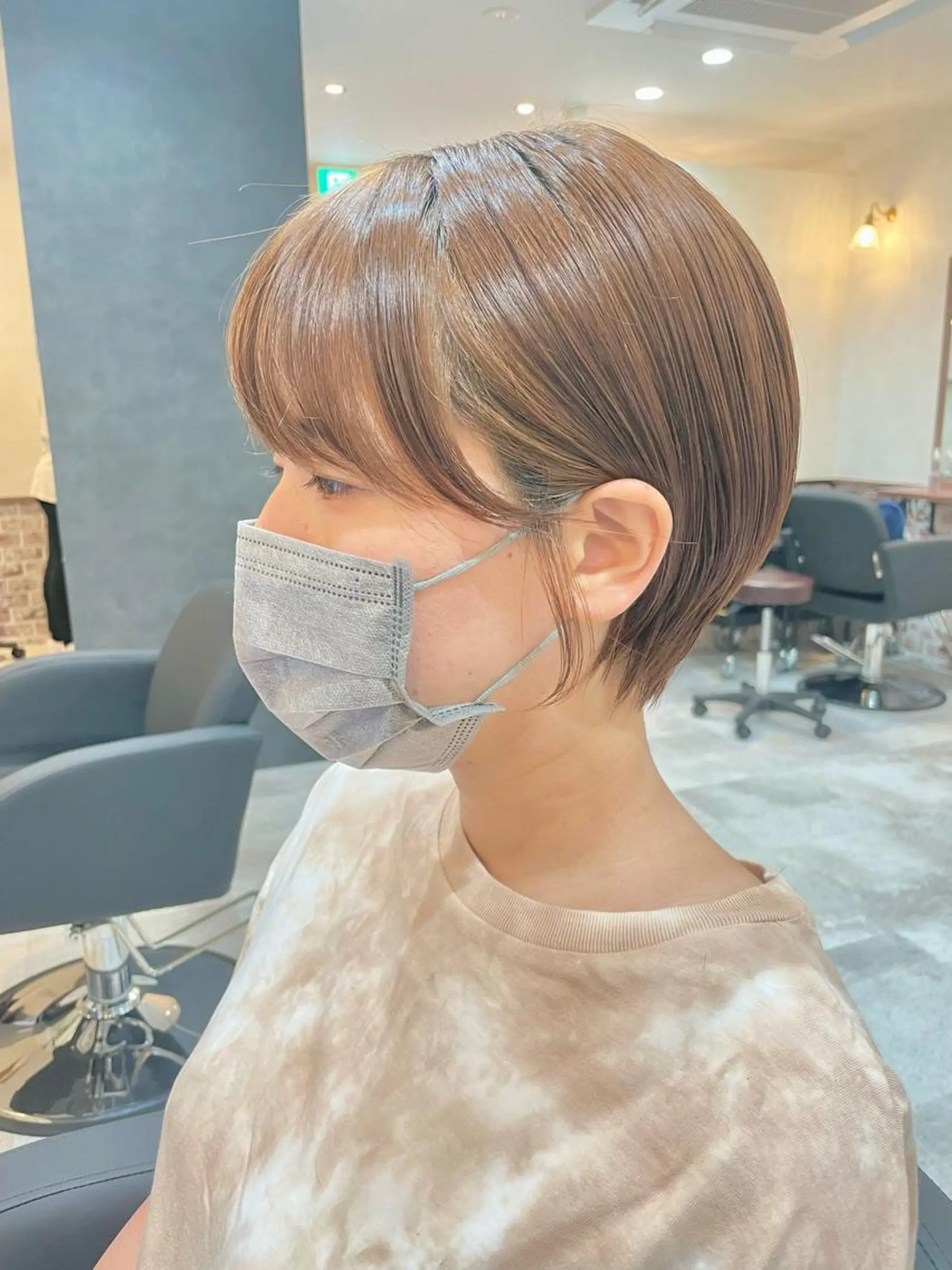 ショート カラー カット ヘアカラー トリートメント ヘアセット limit陽平 ショート/ボブのヘアスタイル