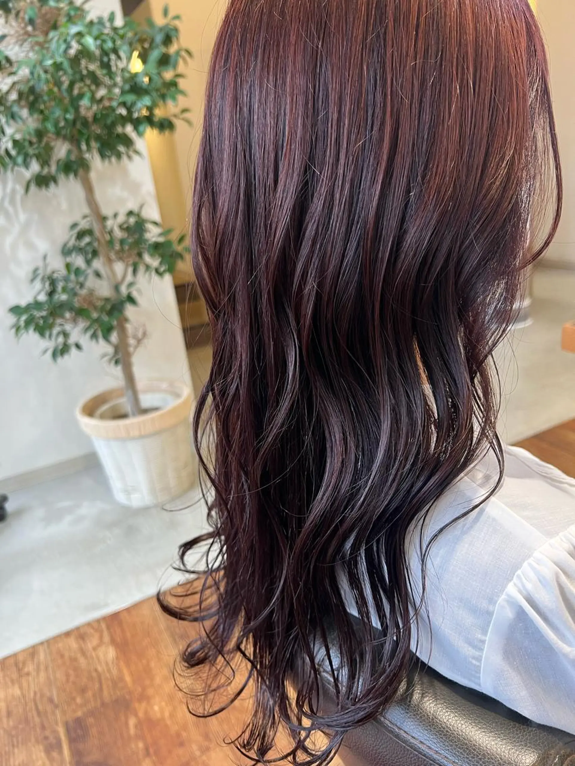 ロング カラー カット ヘアカラー トリートメント hair  bh.maara所属・bh.maara デザイン／ハイトーンのヘアスタイル