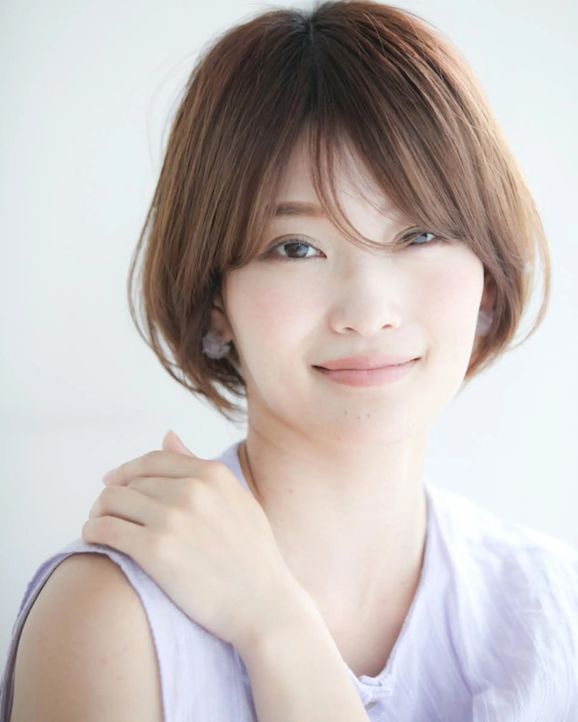 ミディアム 🎀カラー・TRモデ ル募集🎀ハルナ❤️のヘアスタイル