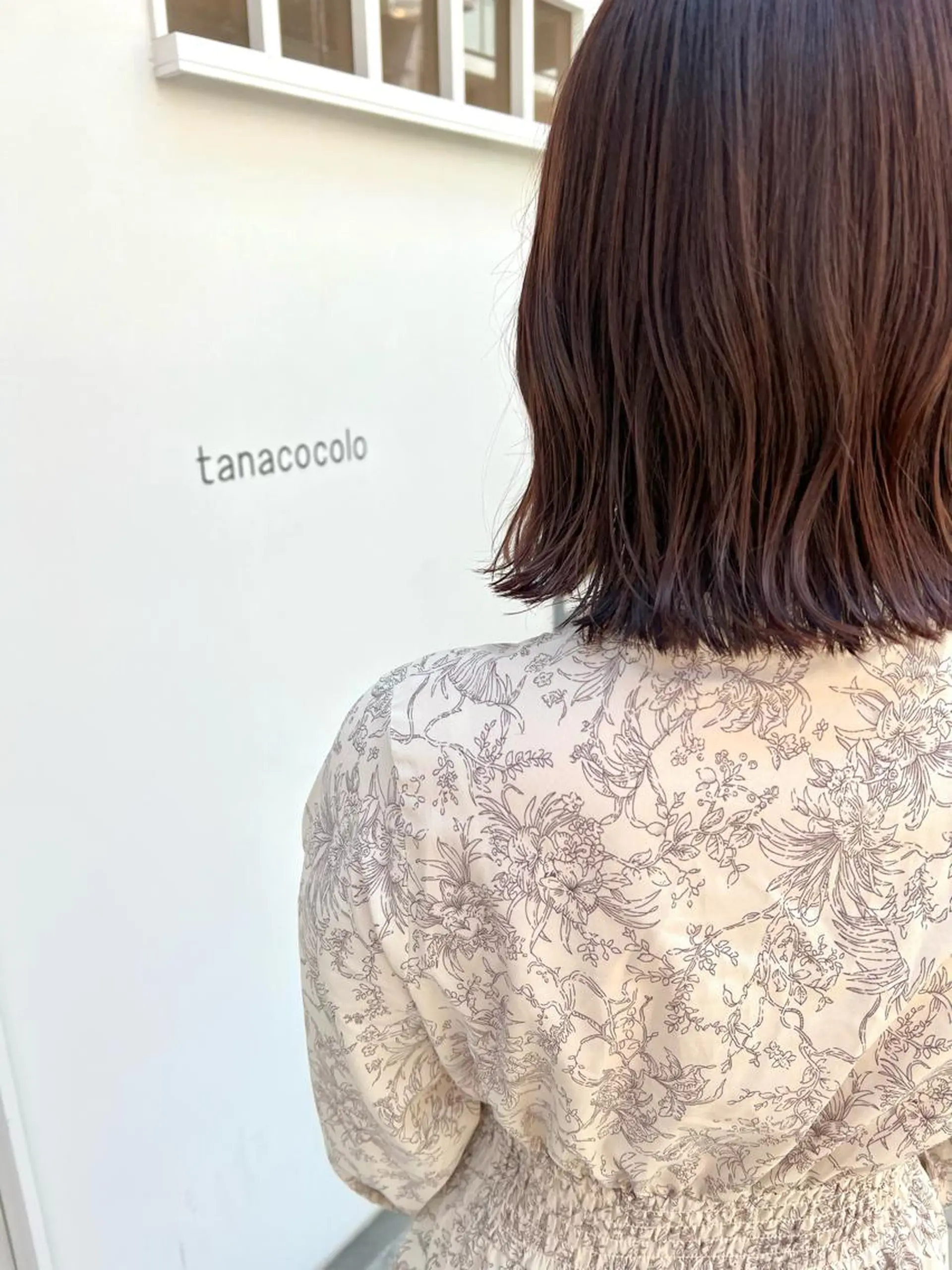 ミディアム カット ヘアカラー トリートメント 美容室tanacocolo所属・草野 ゆずきのヘアスタイル