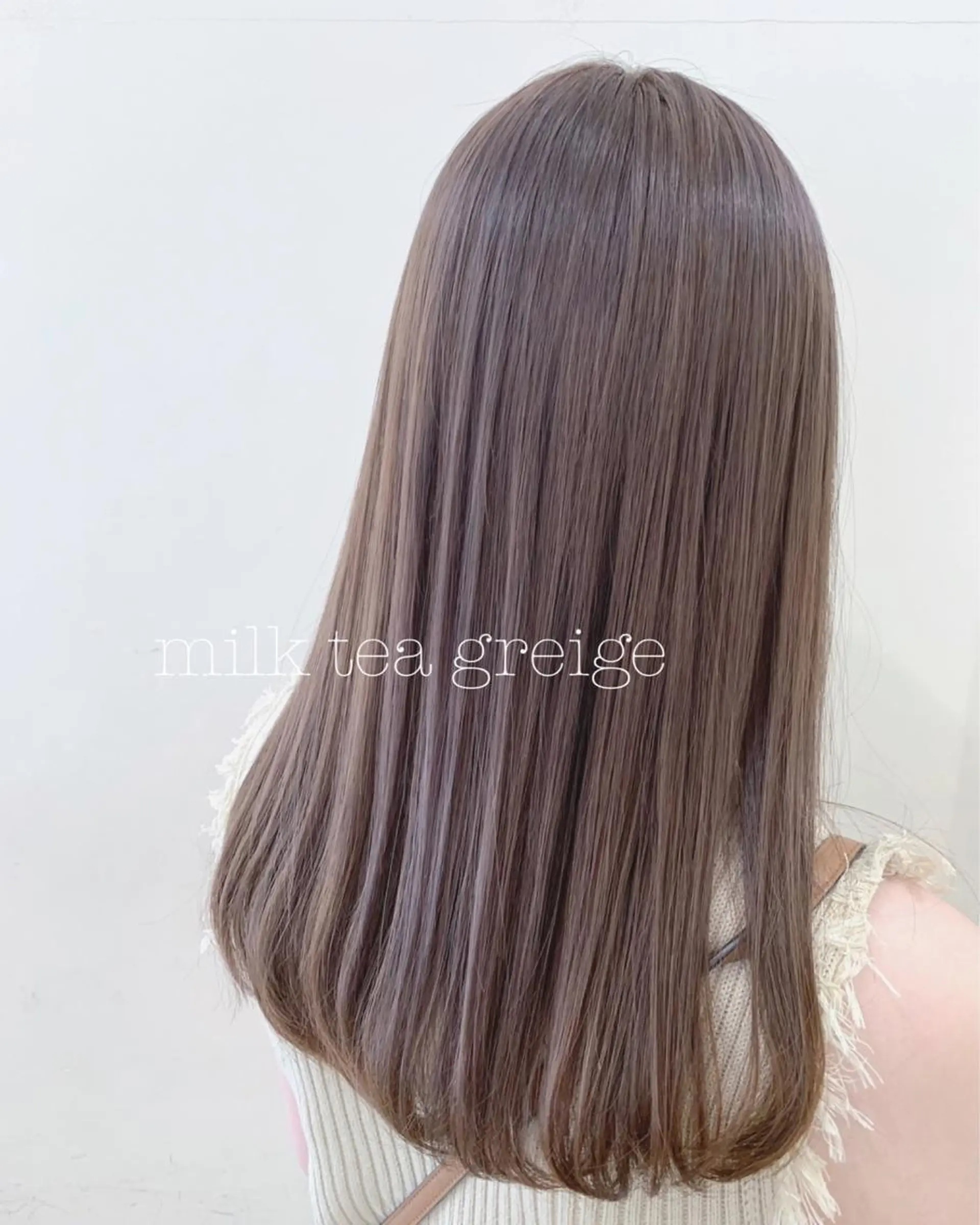 セミロング カラー パーマ カット ヘアカラー 縮毛矯正 トリートメント ぱつっとボブ/ 小野あかねのその他イメージ