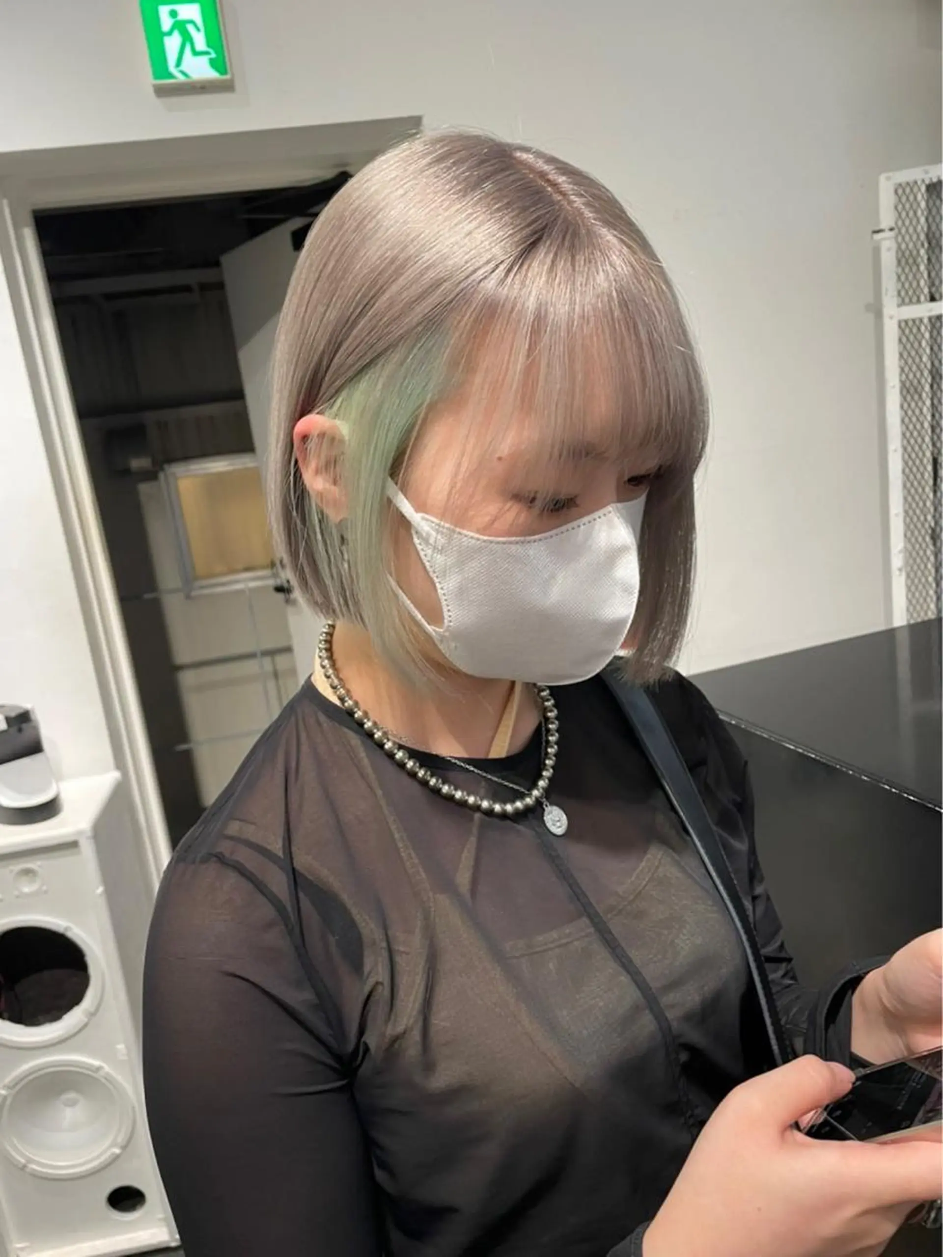 ショート カラー 🌻名古屋🌻 🫧ハイトーン🫧のヘアスタイル