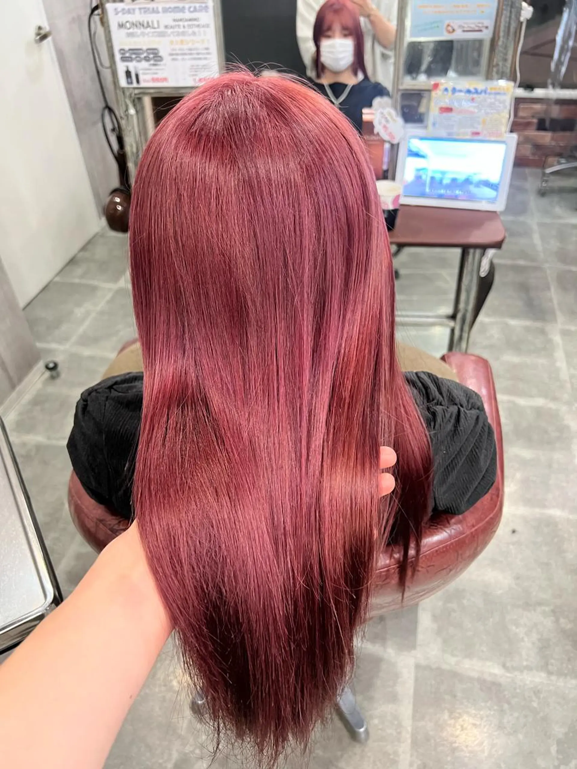 カラー 髪質改善×透明感× 韓国風💐深江裕稀のヘアスタイル