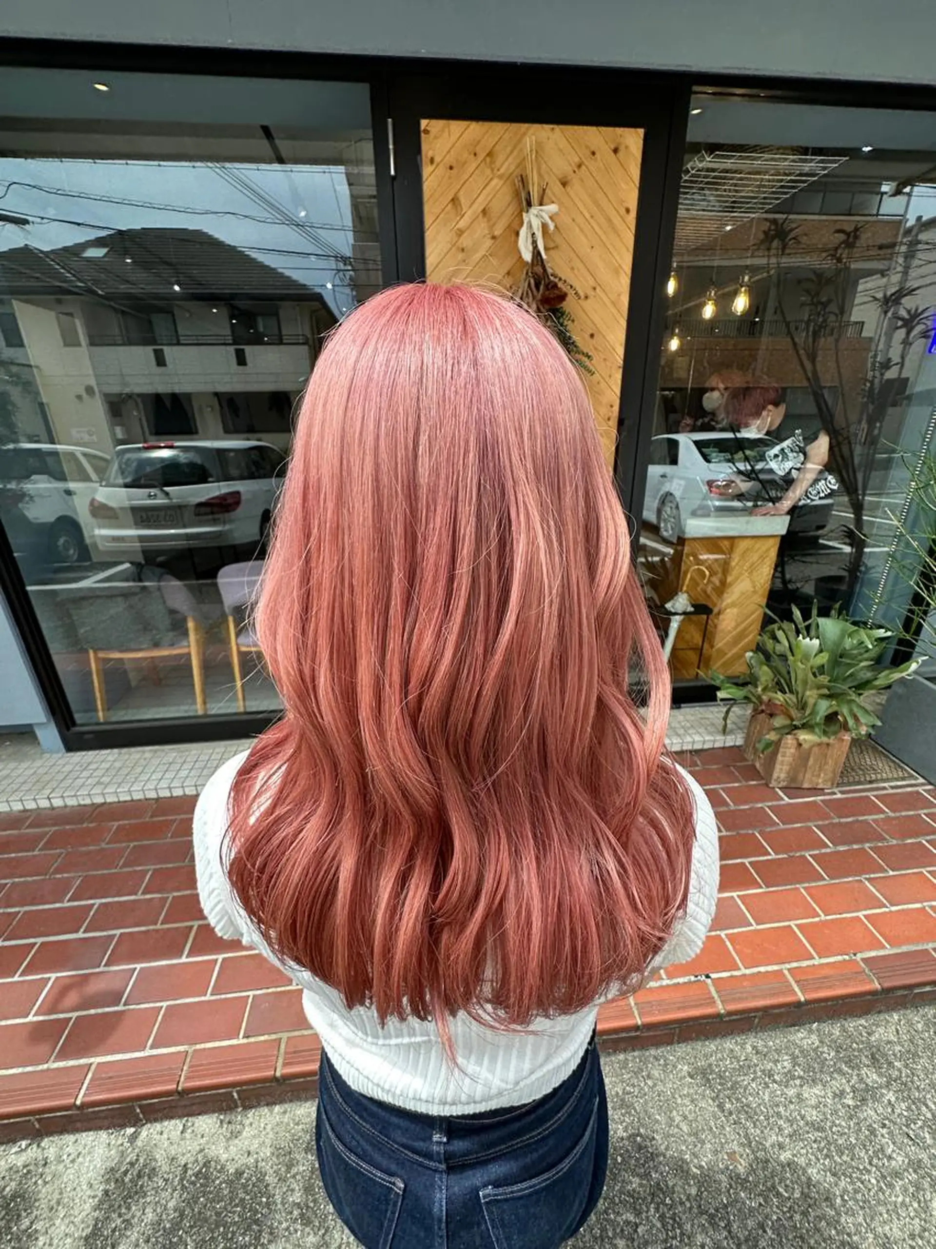 カラー ダブルカラー 外国人風カラー 十倉 朱莉のヘアスタイル