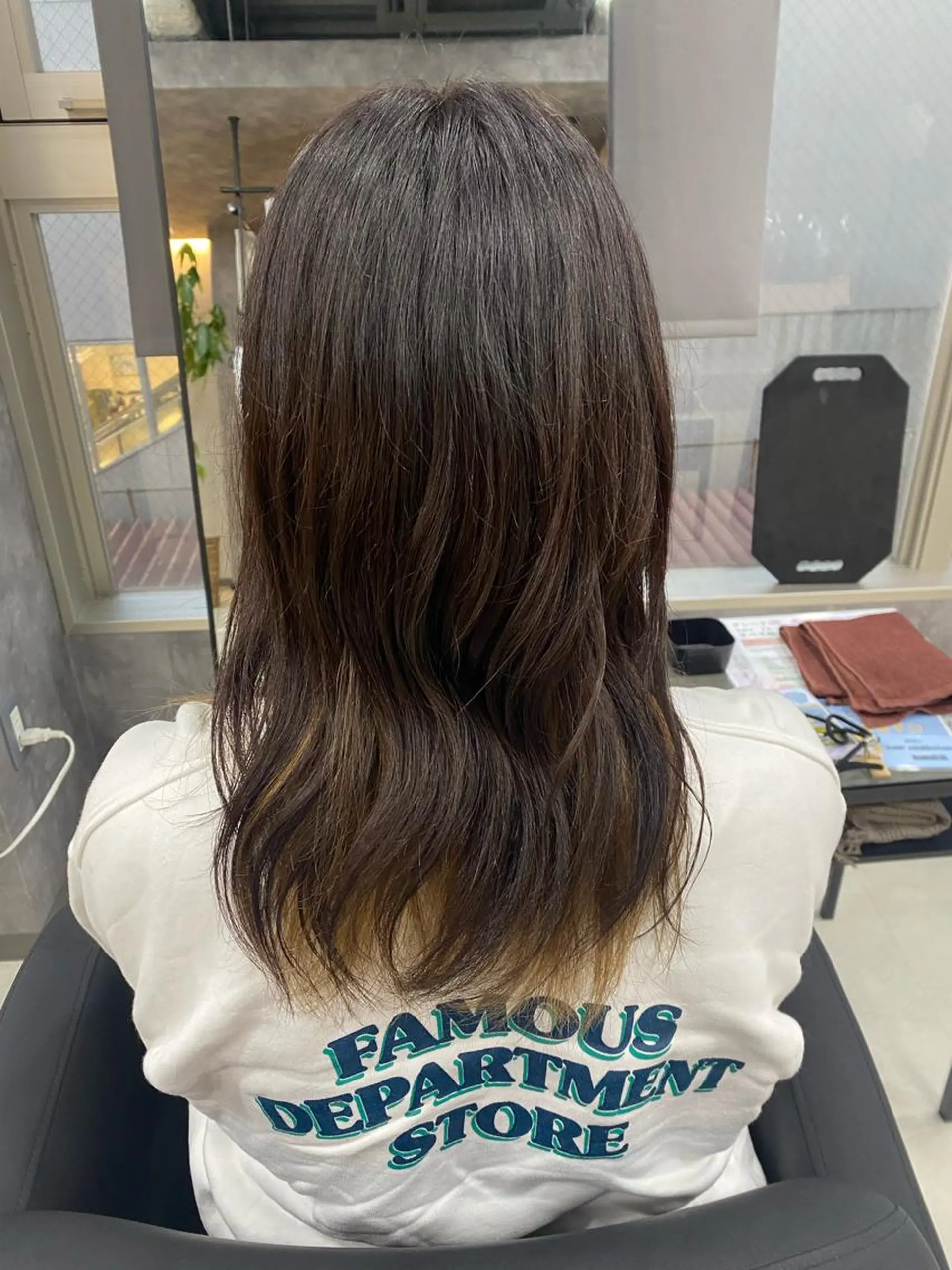 セミロング まつ毛パーマ専門 茉里のヘアスタイル