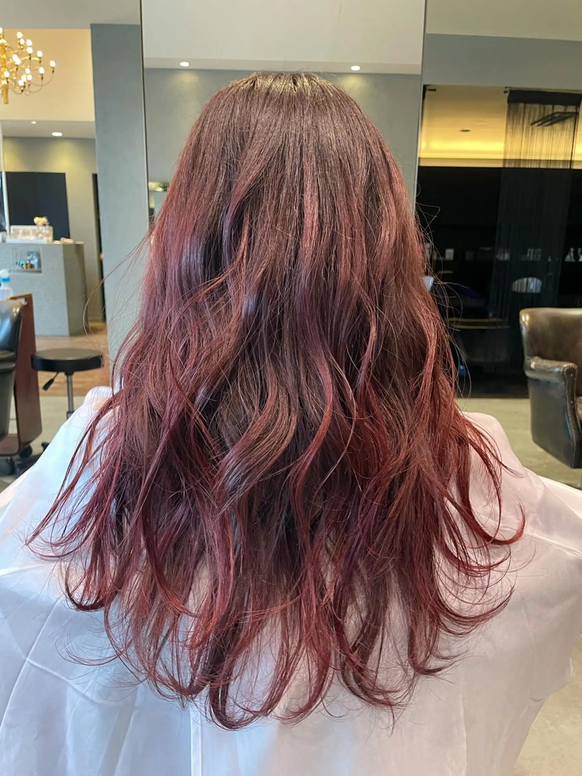 ロング 🍒serika 暖色カラー 🍒のヘアスタイル