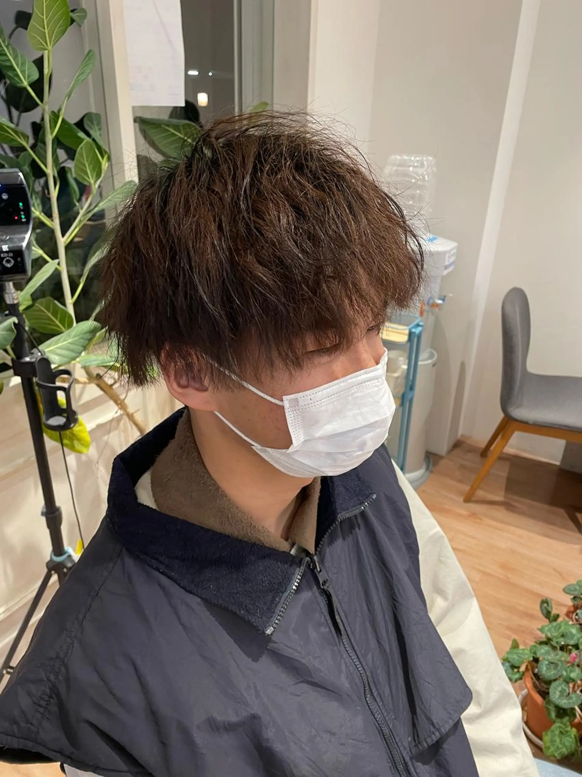 パーマ メンズ 🍀ヘアケア特化✨ ナカザワ/air店のヘアスタイル