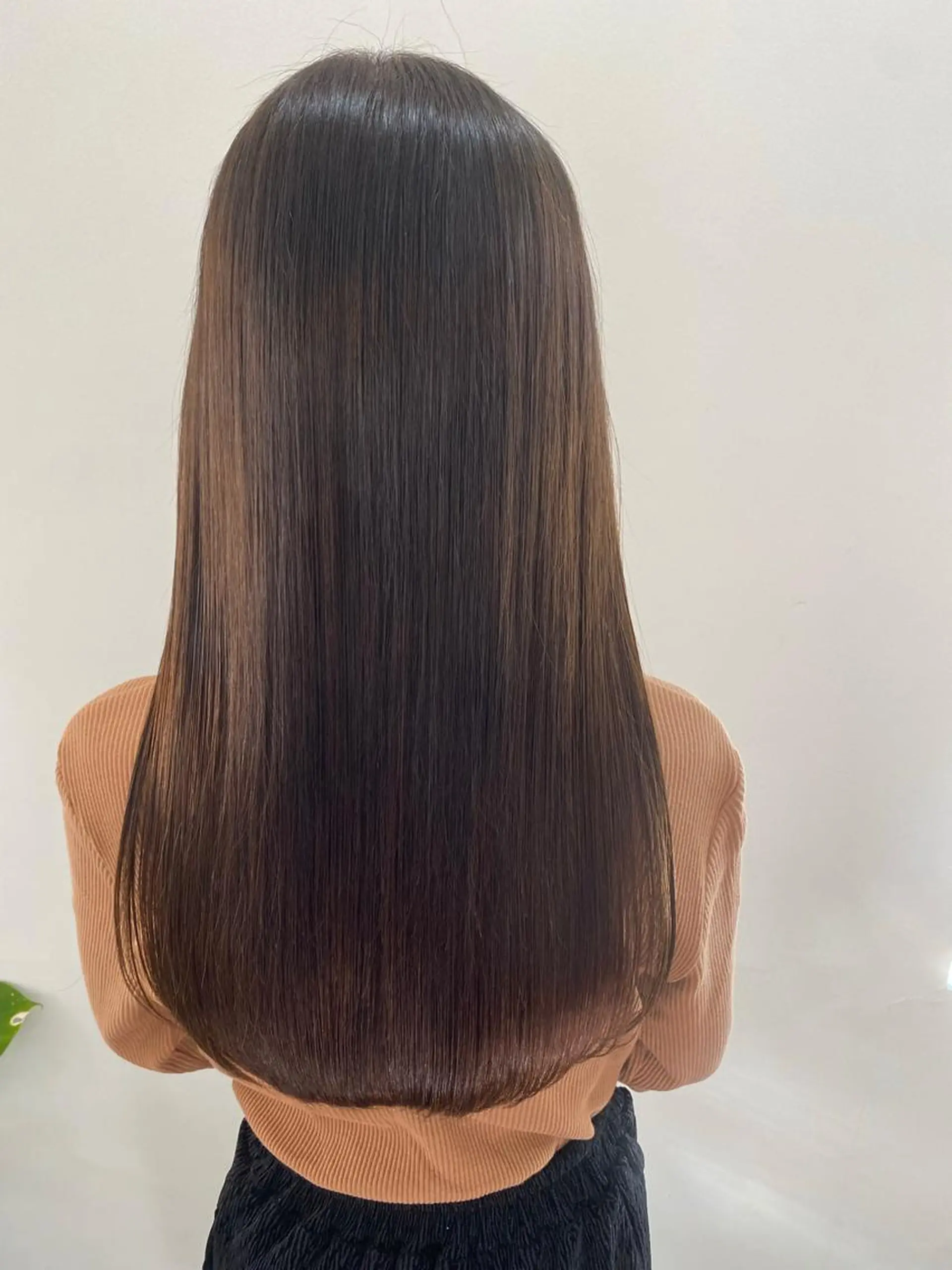 ロング パーマ 縮毛矯正 カット 縮毛矯正 フラム所属・WATANABE MISAKIのヘアスタイル