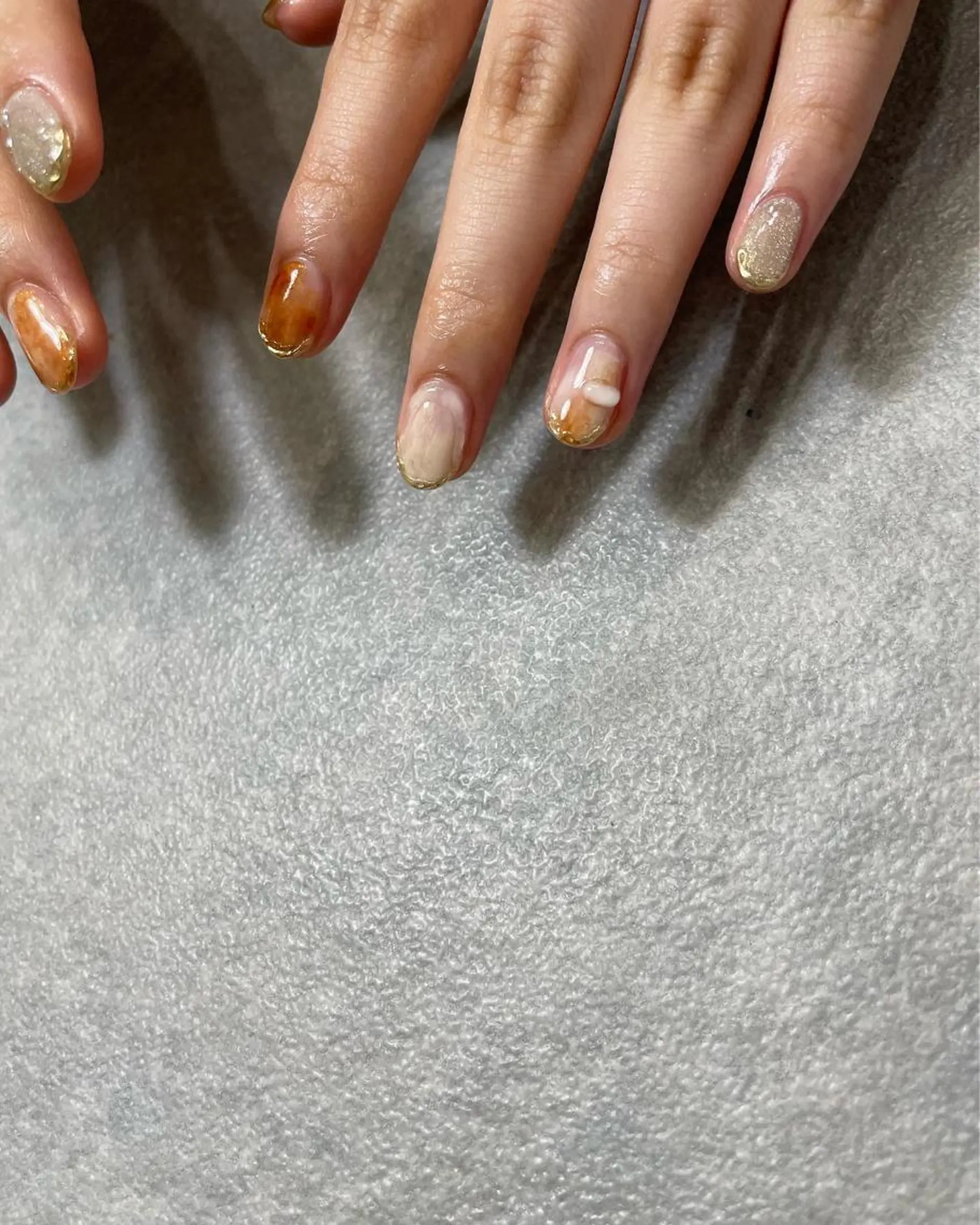 ネイル ハンドネイル フットネイル kiii.__ ✴︎*のネイルデザイン