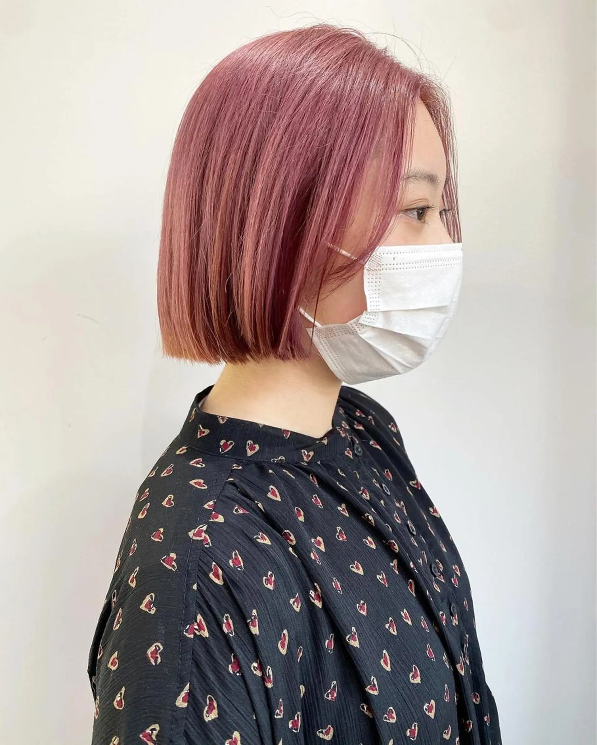 ミディアム カラー ୨୧柔らかいカラー nozomi ୨୧のヘアスタイル