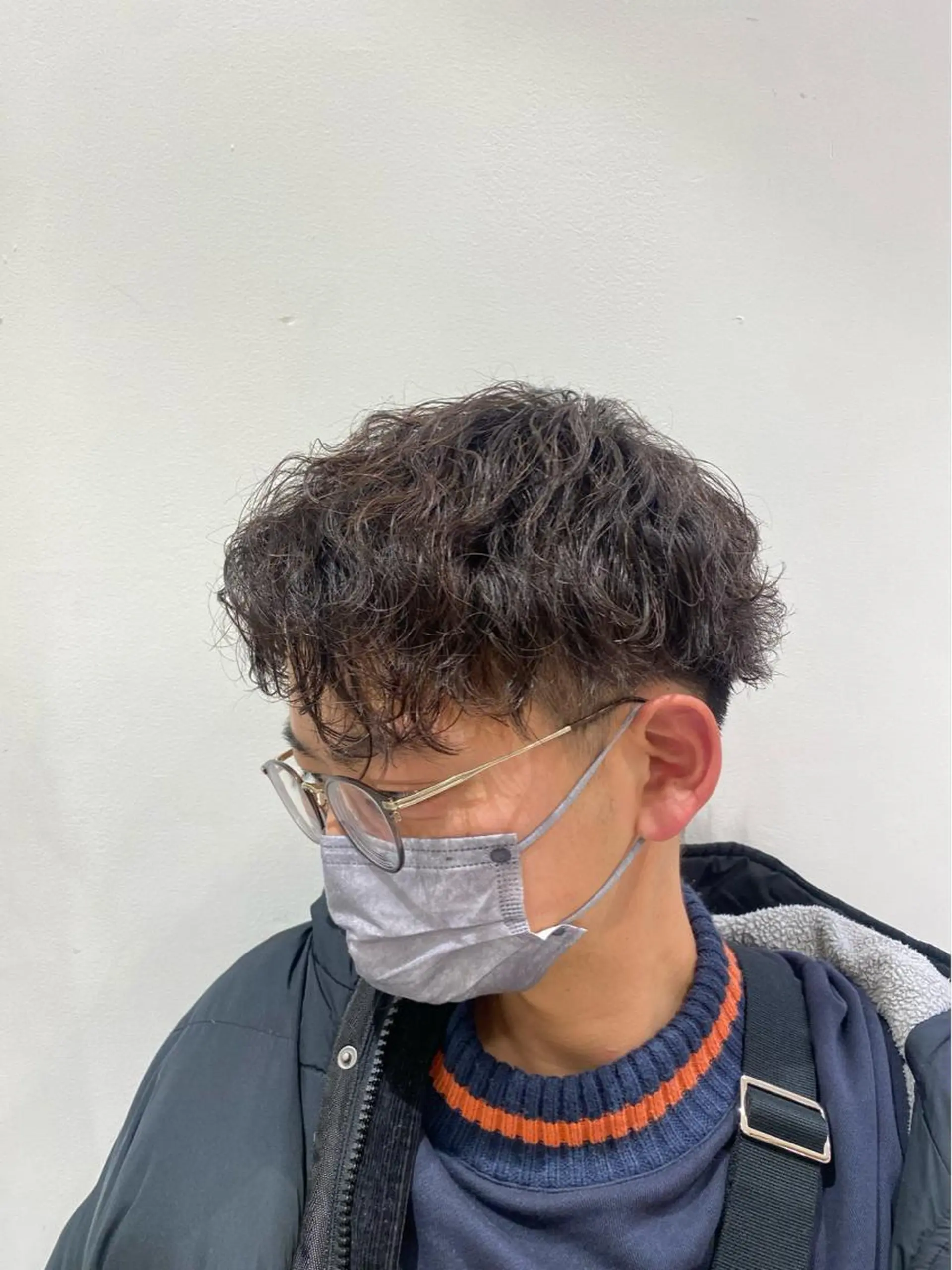 パーマ メンズ指名数No.1 鐸木桜子のヘアスタイル