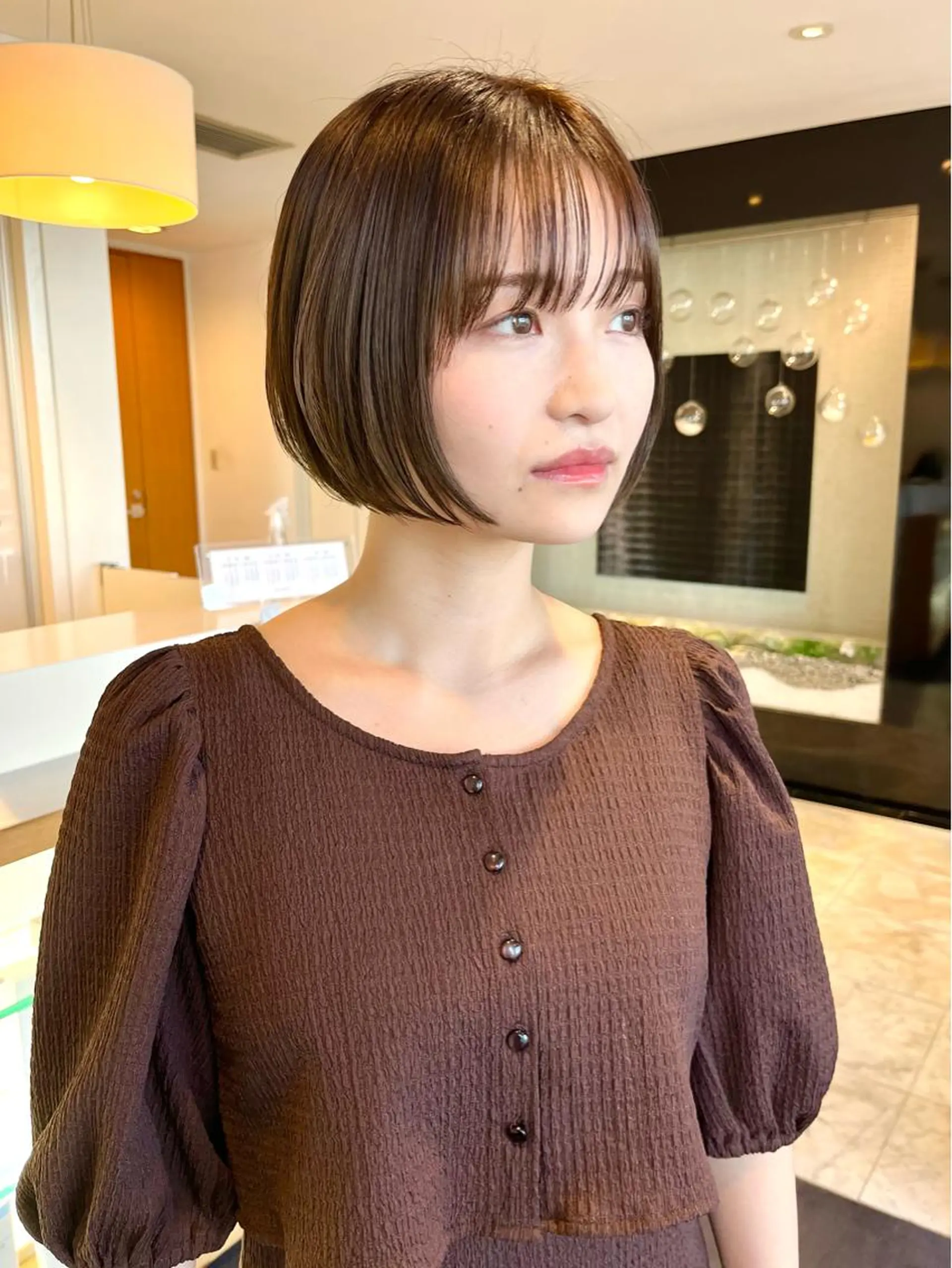 ショート カット 村本 千優のヘアスタイル