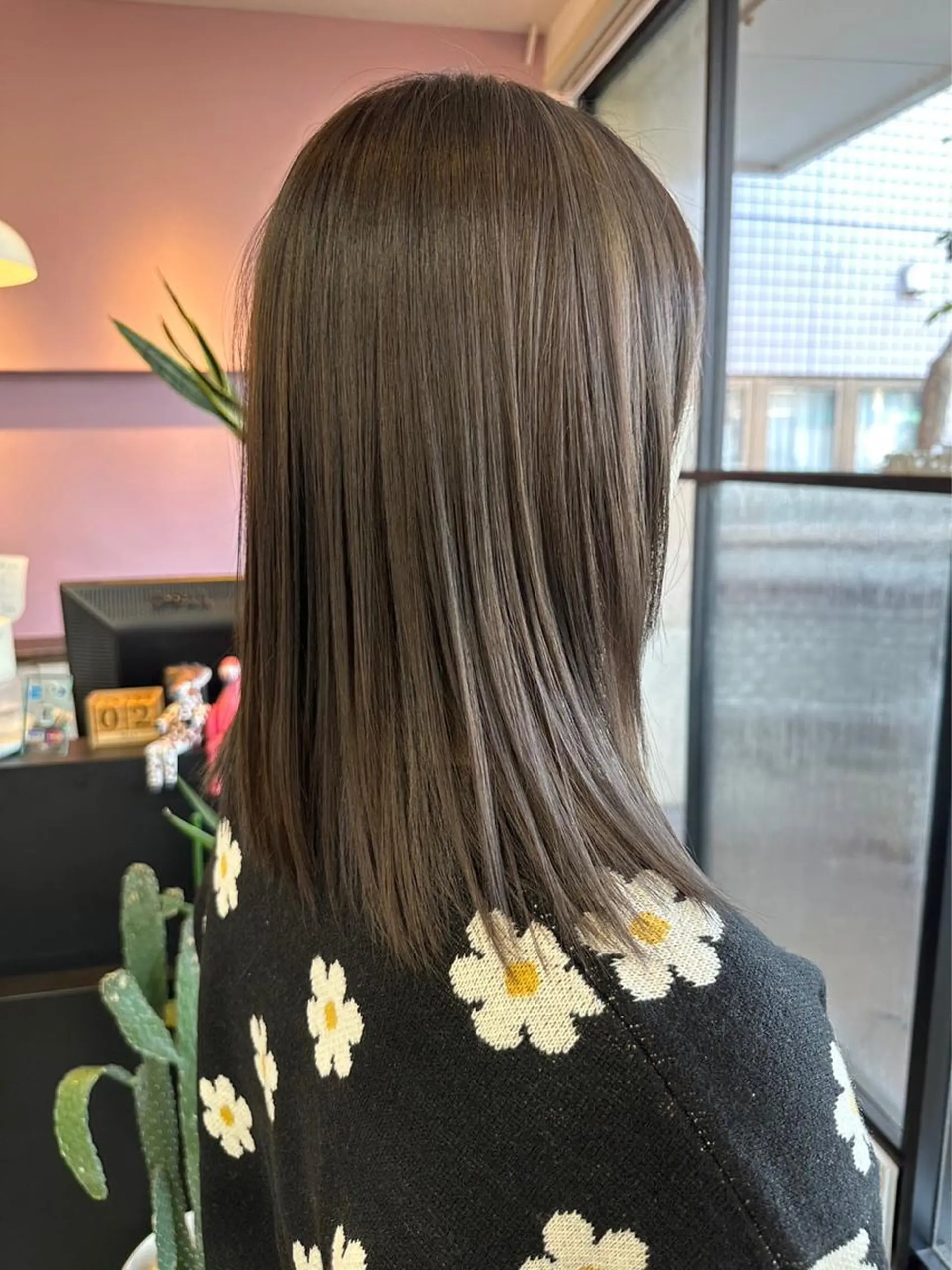 ミディアム 阿倍野/髪質改善 /縮毛矯正/坪田幸広のヘアスタイル