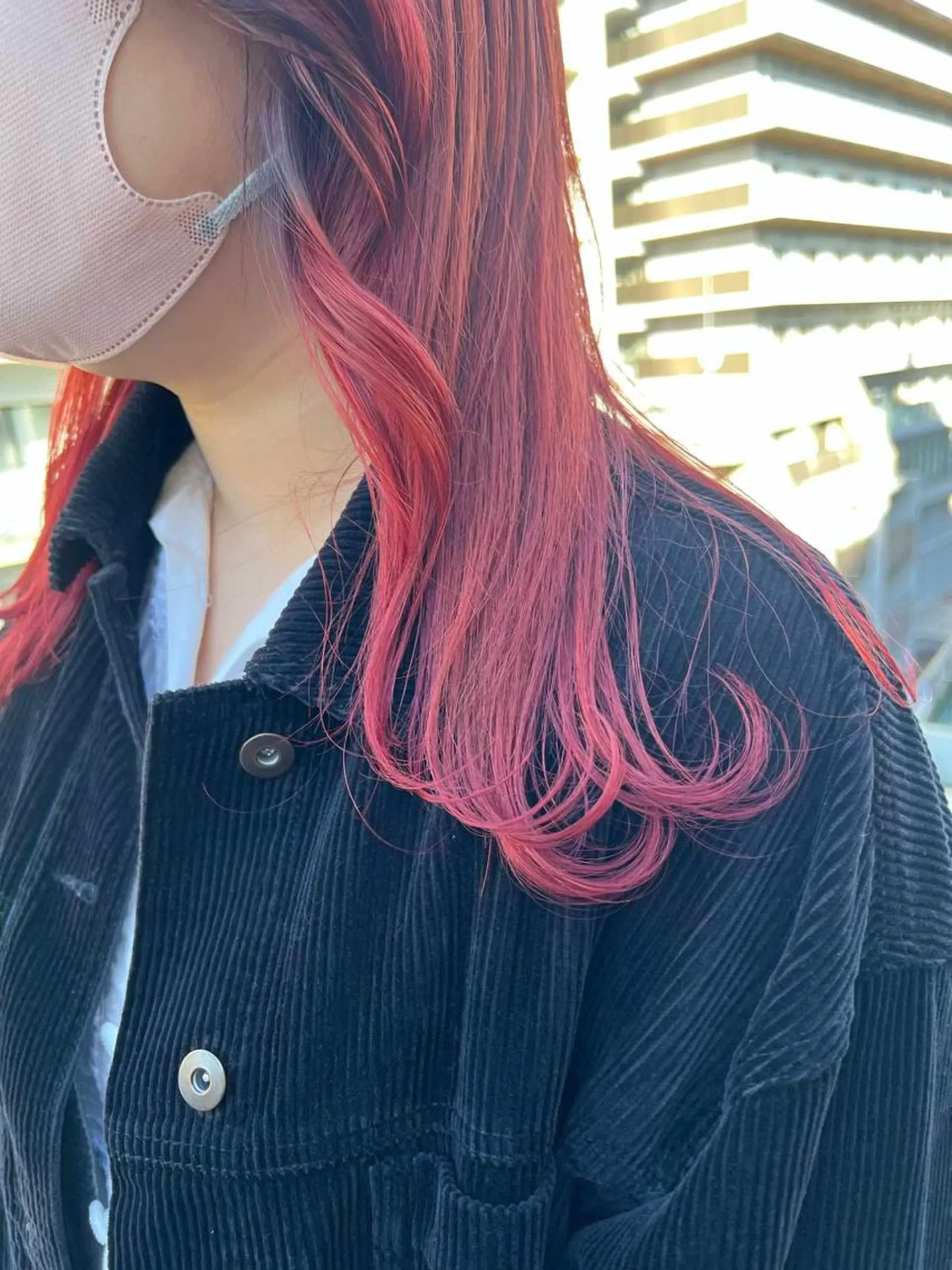 ミディアム カラー 周りと差のつくハイト ーン🥣AZUKIのヘアスタイル