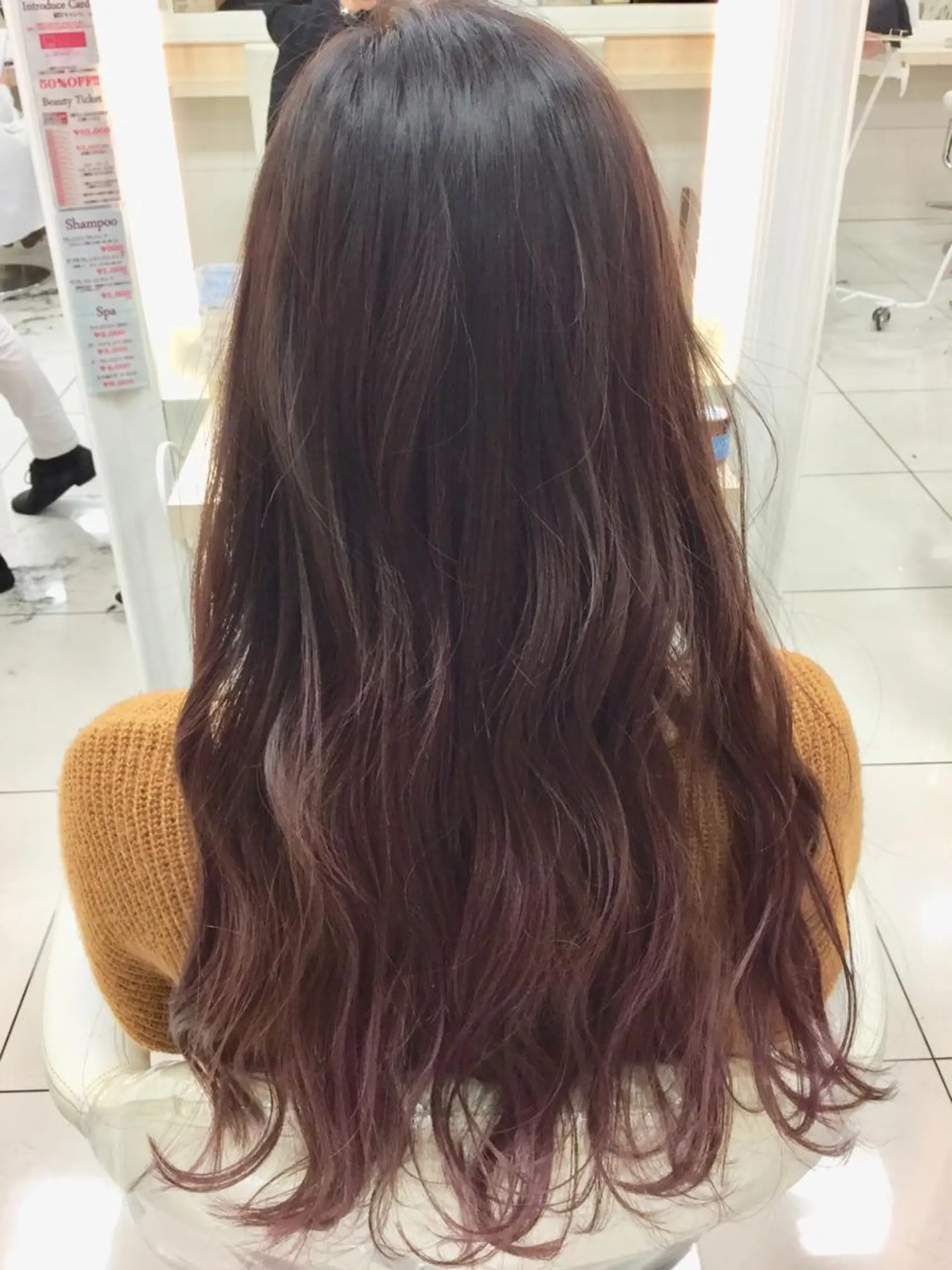 ロング カラー Ash 山田 勇太のヘアスタイル