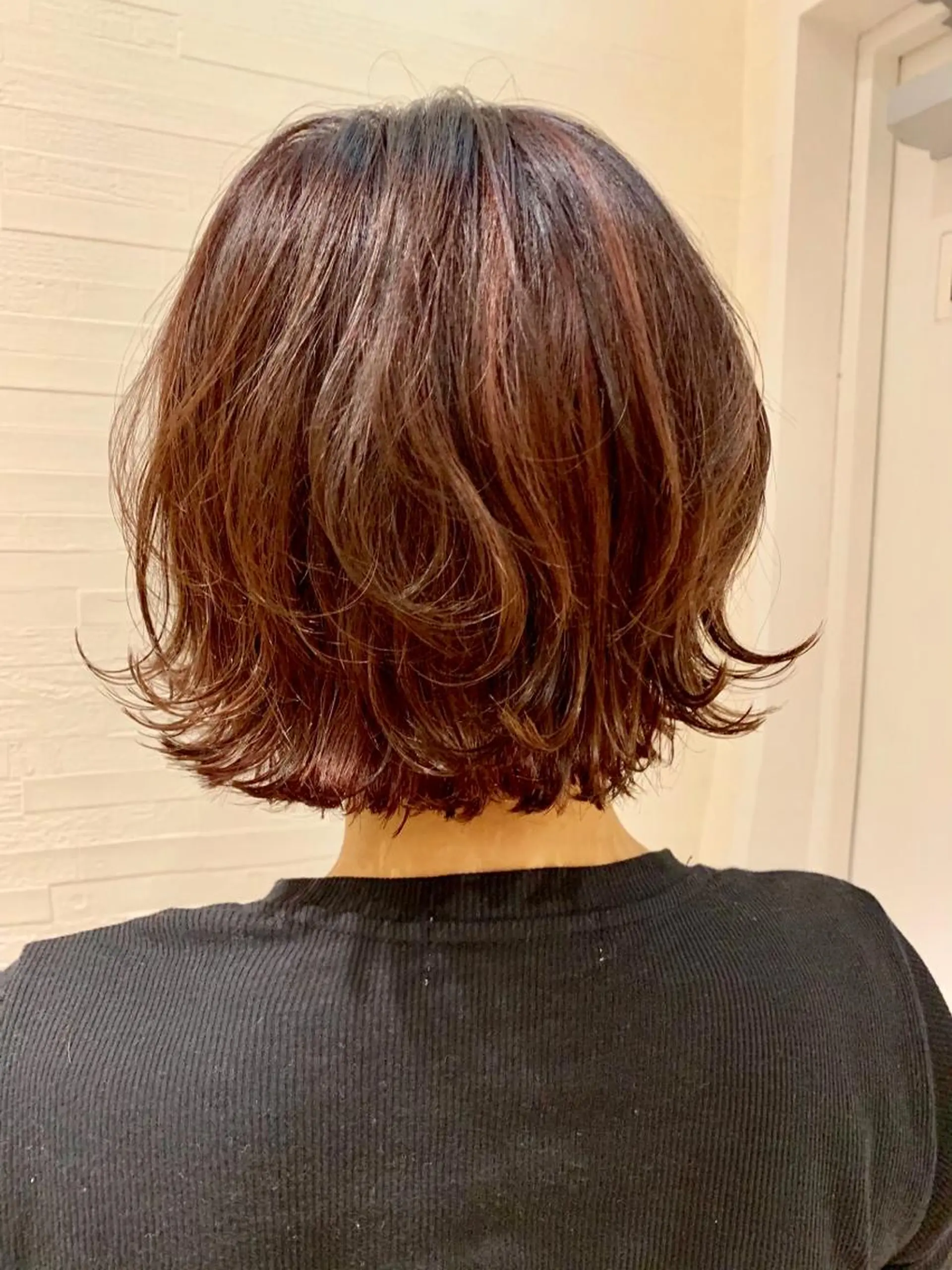 ショート カラー グラデーションカラー オオソネ マリアのヘアスタイル
