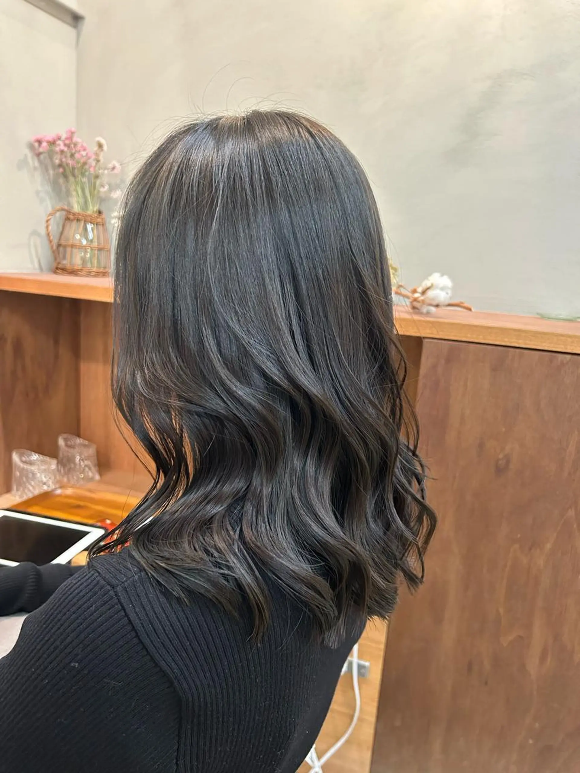 セミロング 名古屋/伏見/花屋 併設/不破新のヘアスタイル