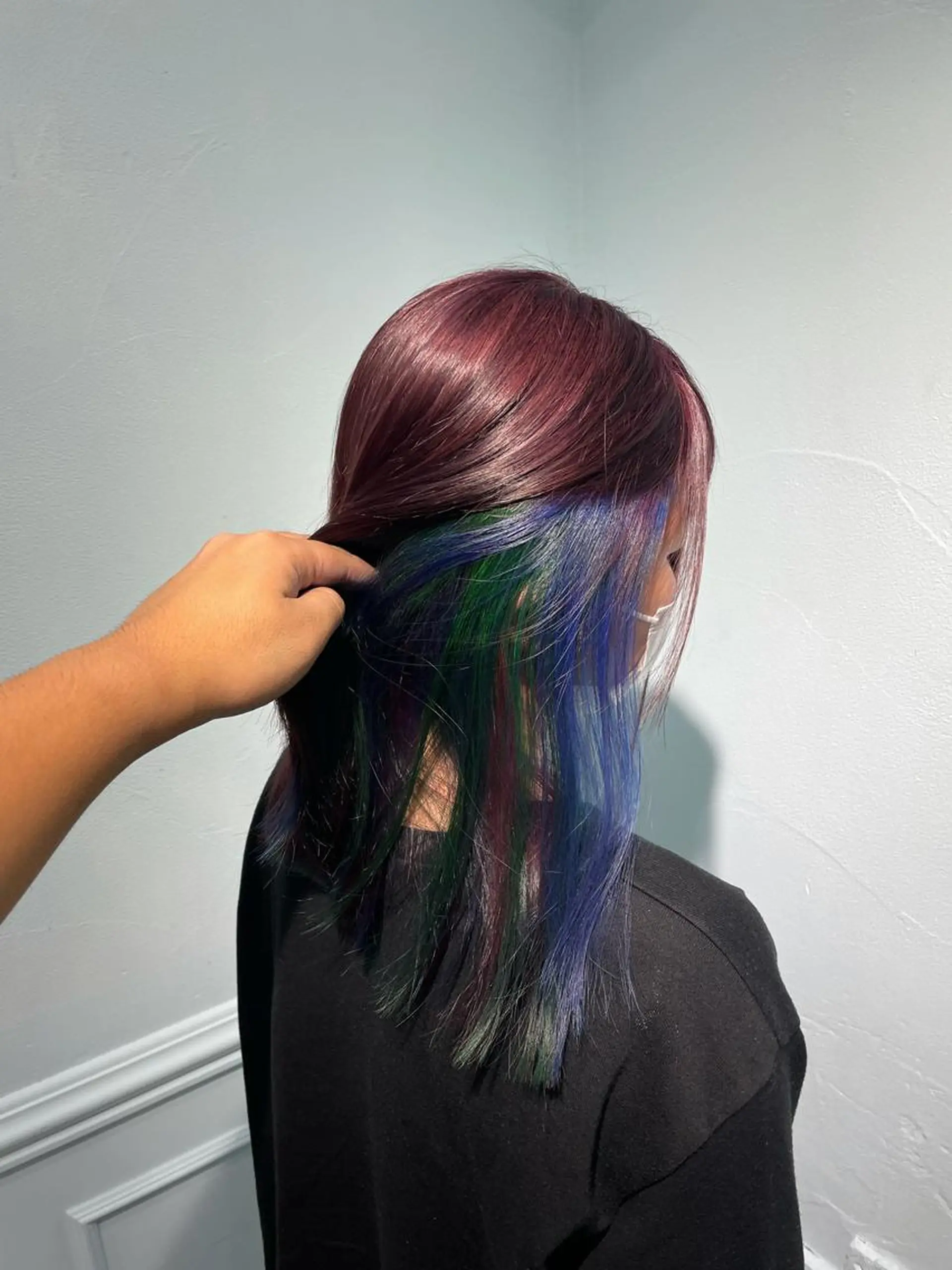 セミロング カラー ヘアカラー 柔らかカラー/ レイヤーYUTO🧋のヘアスタイル