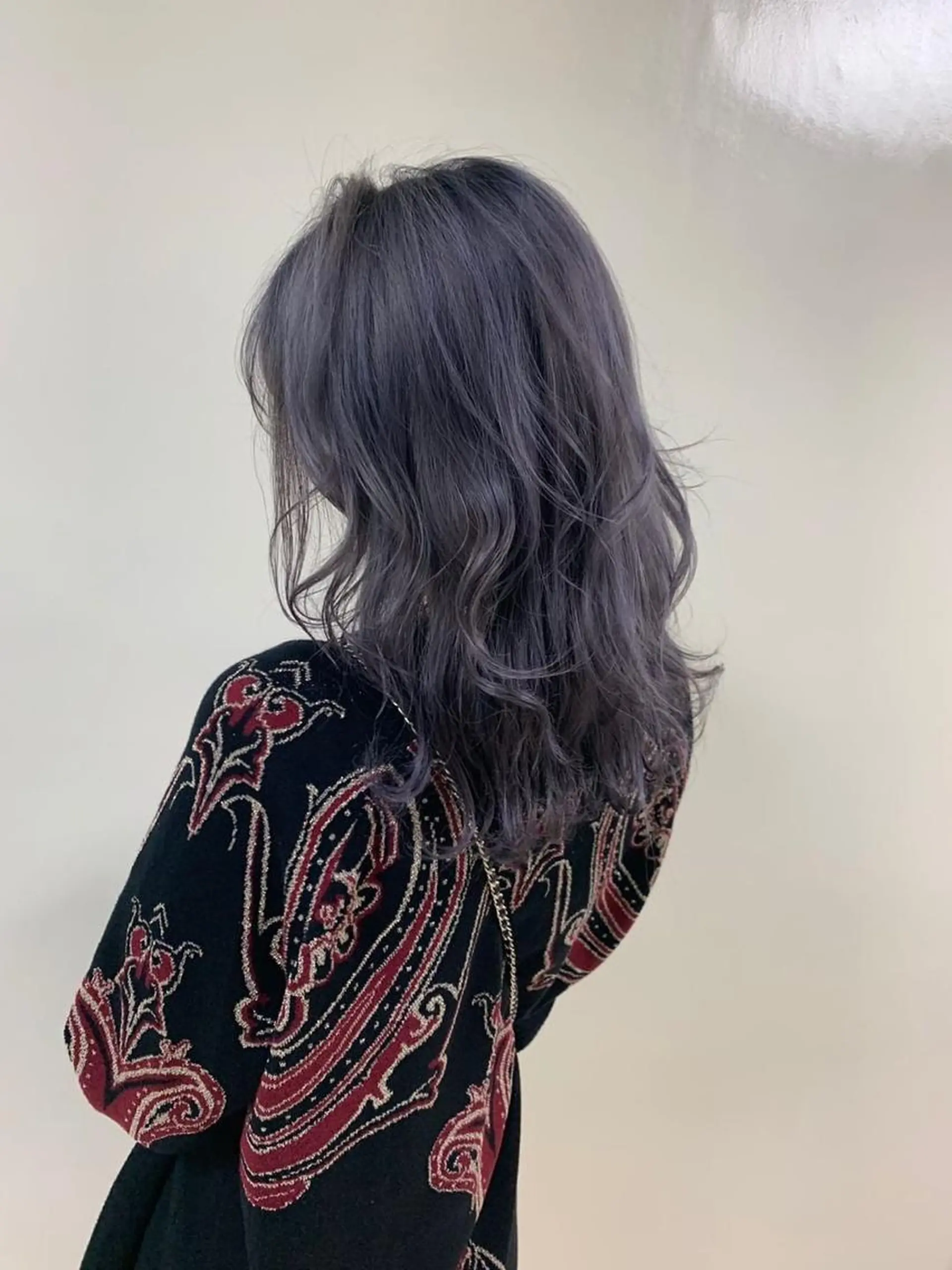 セミロング カラー カラー特化型美容師 保住のヘアスタイル