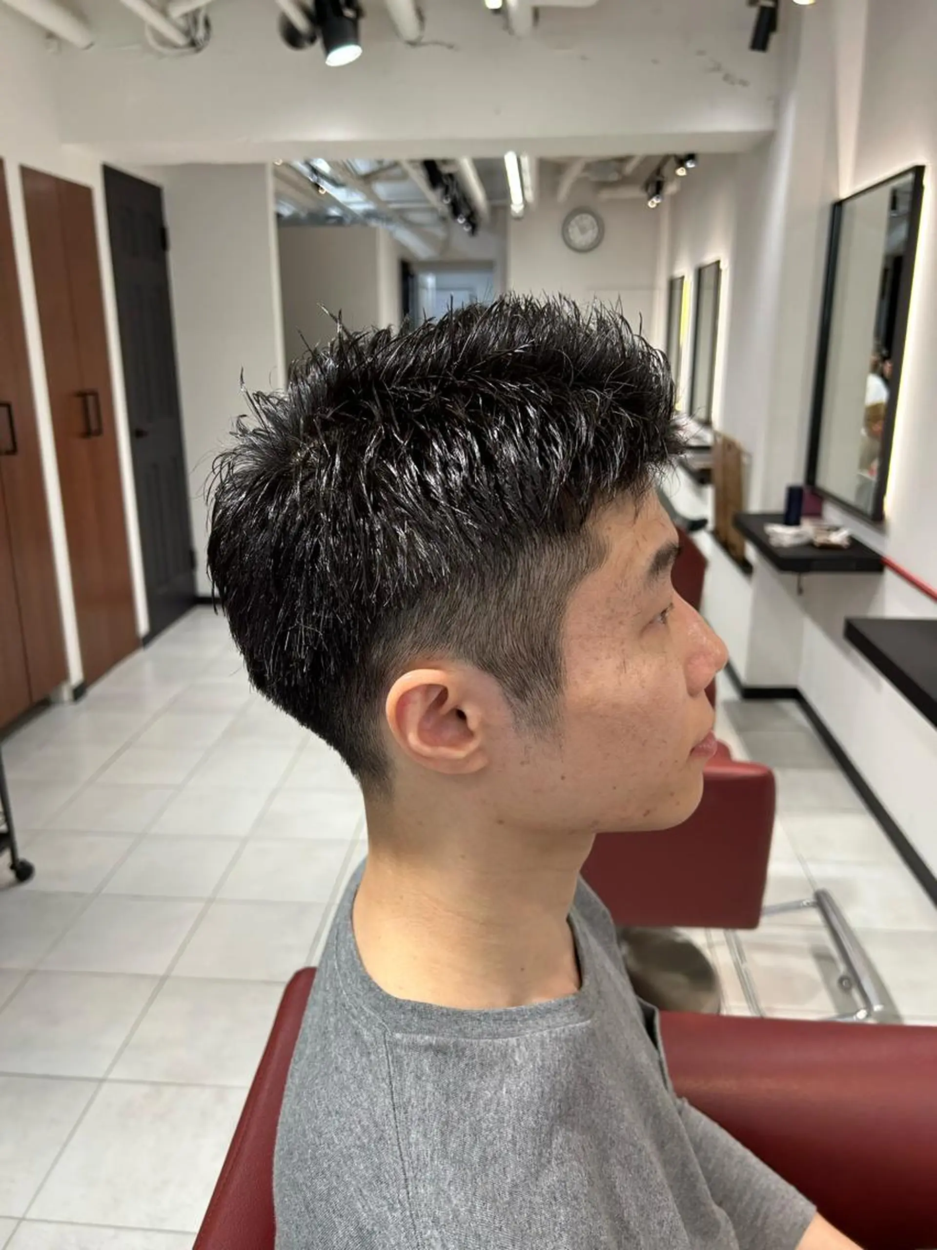 ショート メンズ メンズパーマ/カラー /須藤　大貴のヘアスタイル