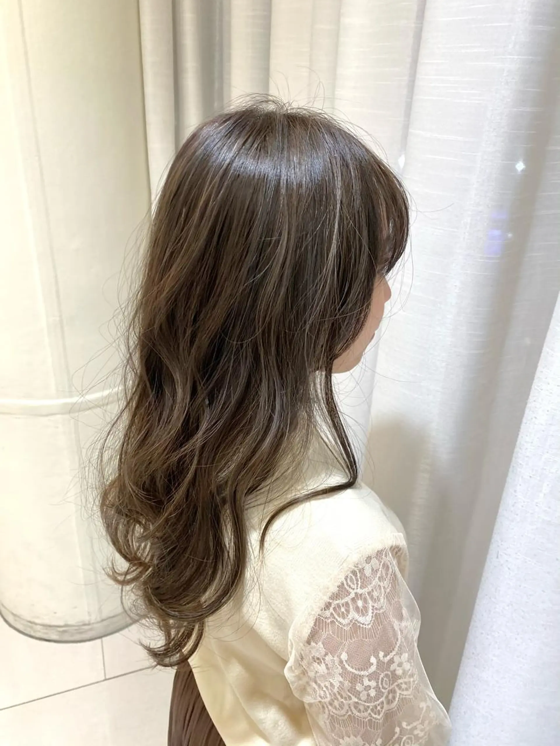 ロング カラー 横山 直輝のヘアスタイル
