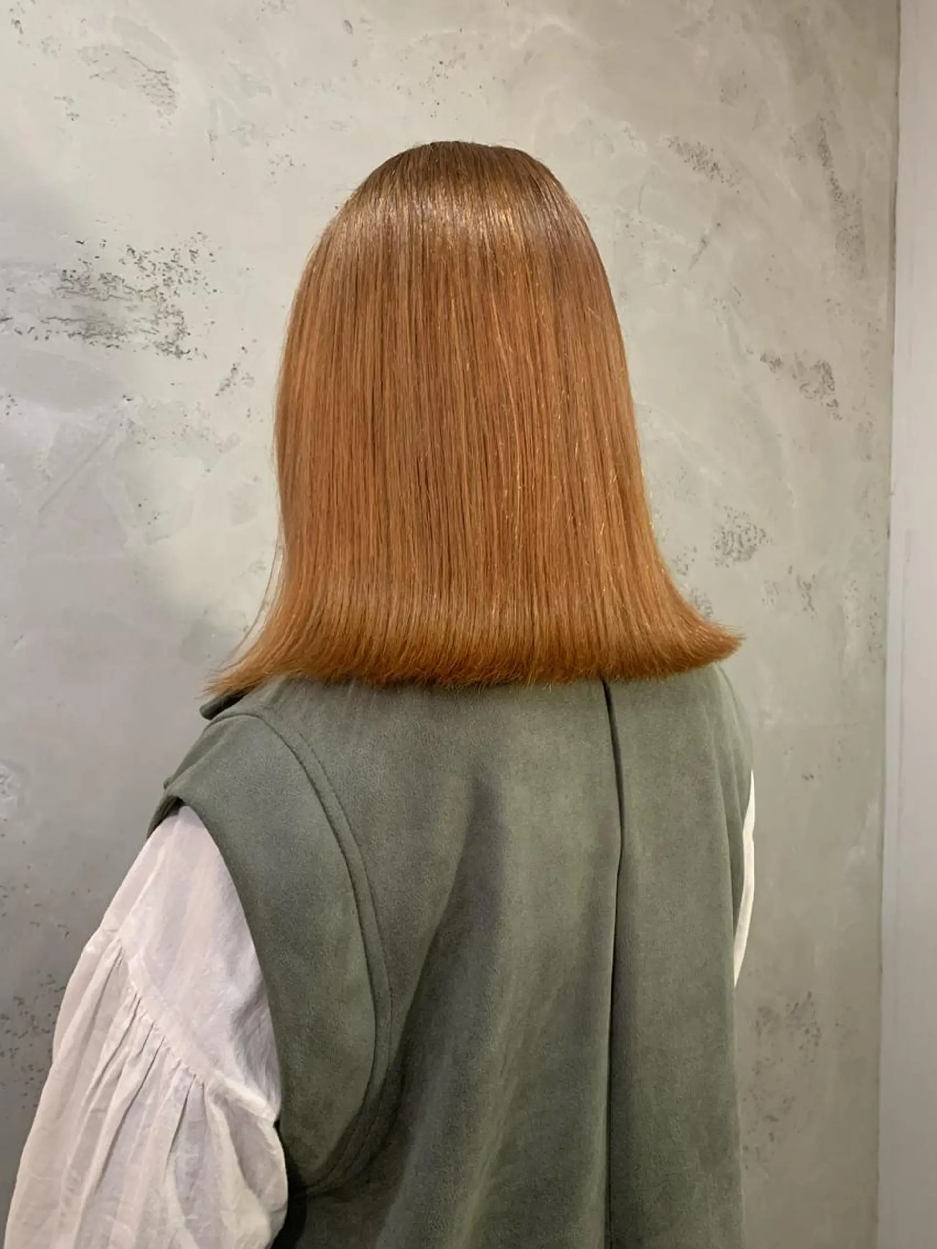 ミディアム カラー ハッシュカット/ MAYAのヘアスタイル