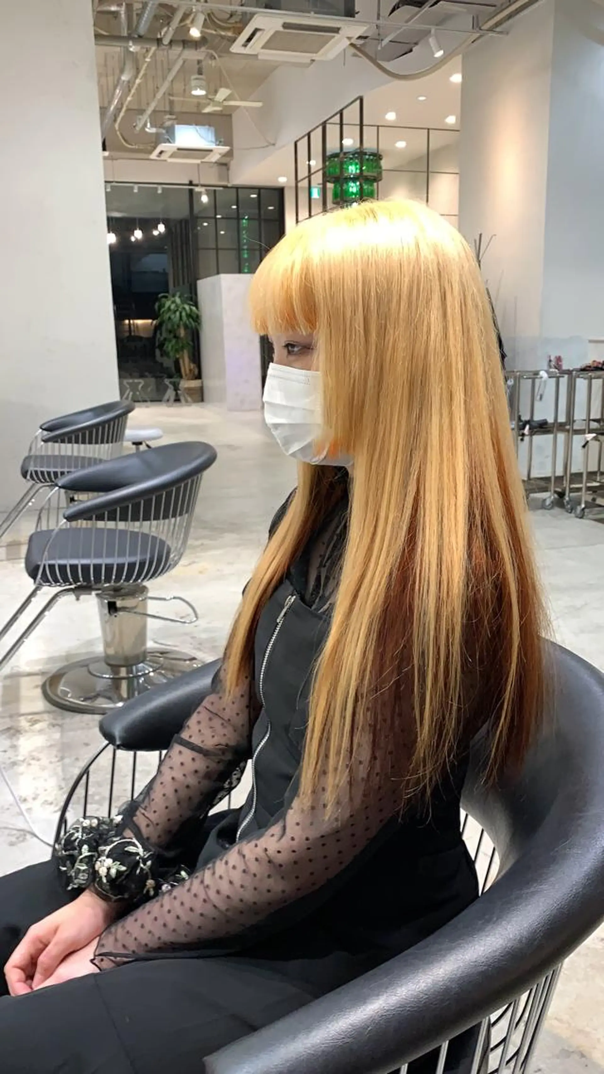 ロング カラー ヘアカラー トリートメント ヘアセット 【海外風カラー】 ⭐︎DEAN名駅店☆のヘアスタイル
