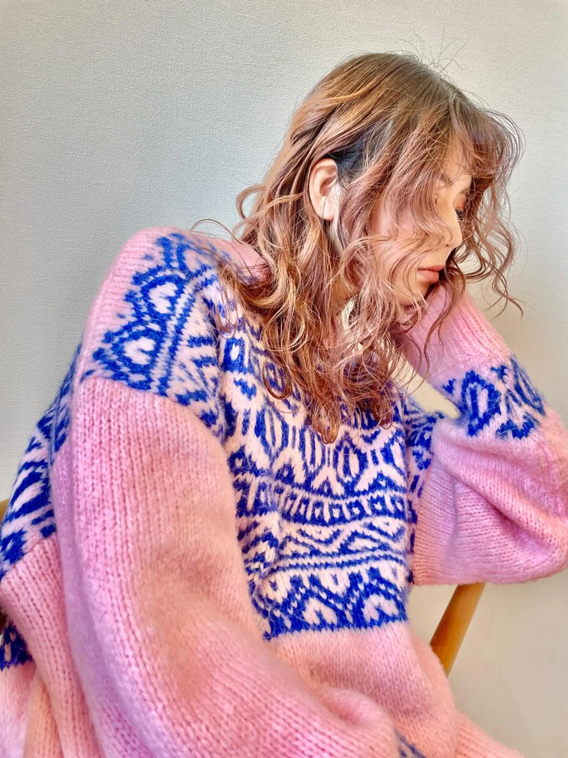 カラー パーマ ショートヘアカラー 山本のヘアスタイル