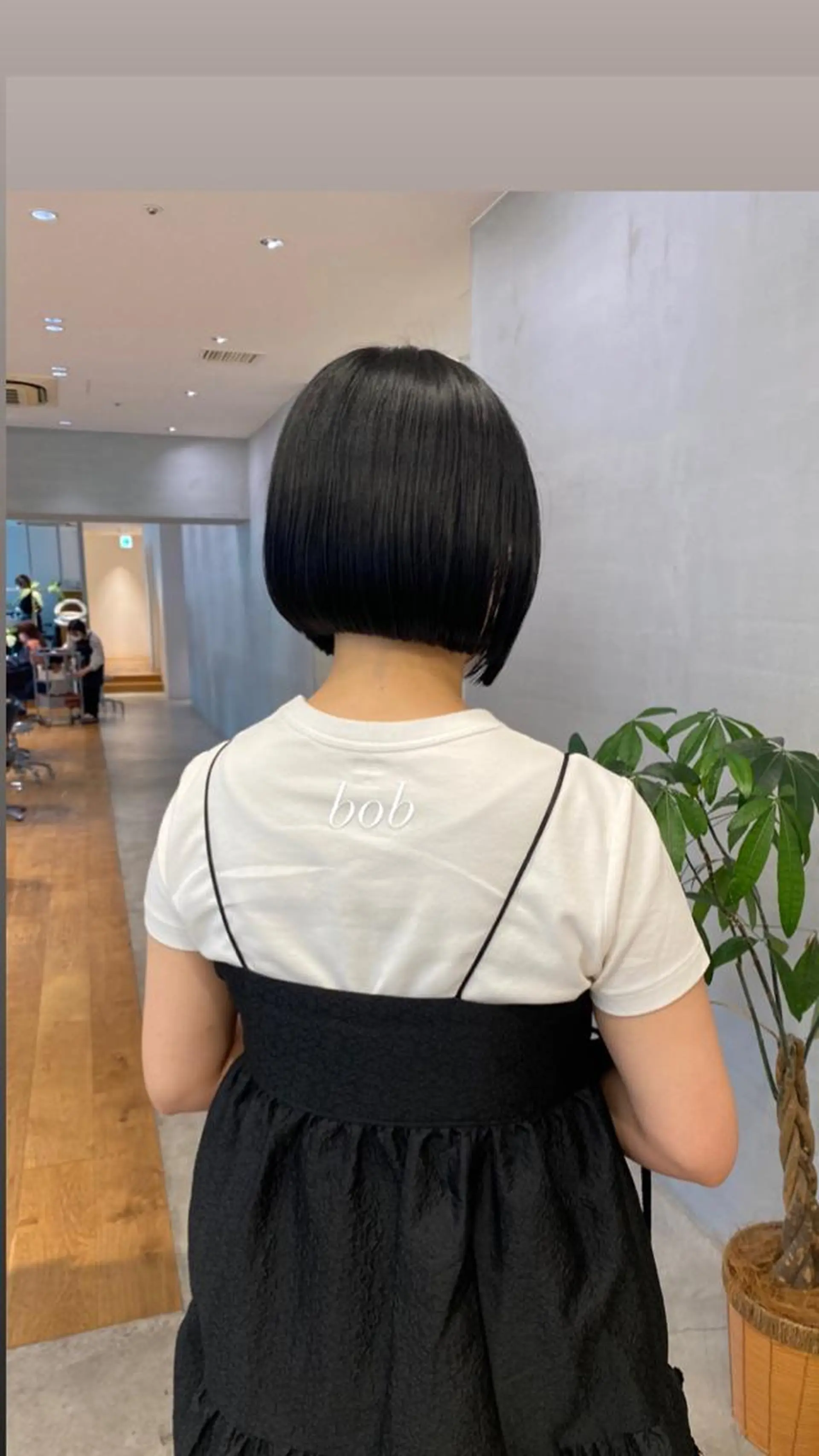 ショート カラー ボブ 、 、のヘアスタイル