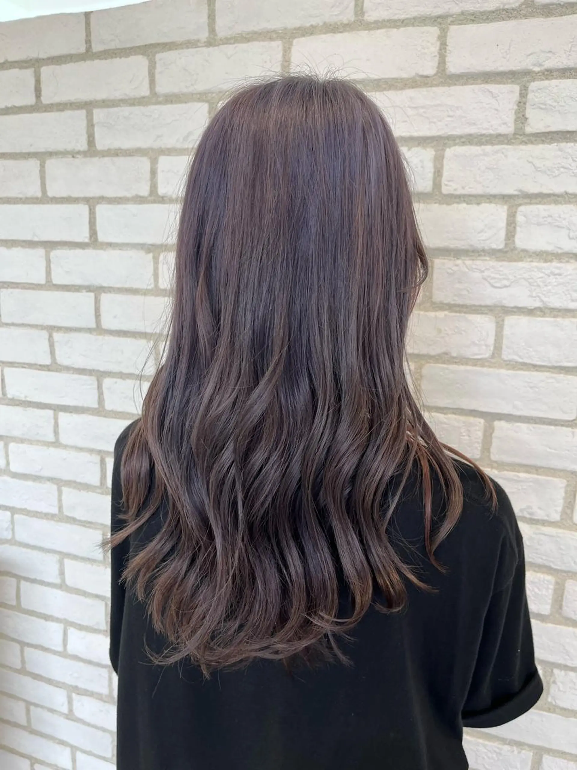 ロング カラー イルミナカラー 《艶髪縮毛矯正》 かのん☽⑅ ˖のヘアスタイル