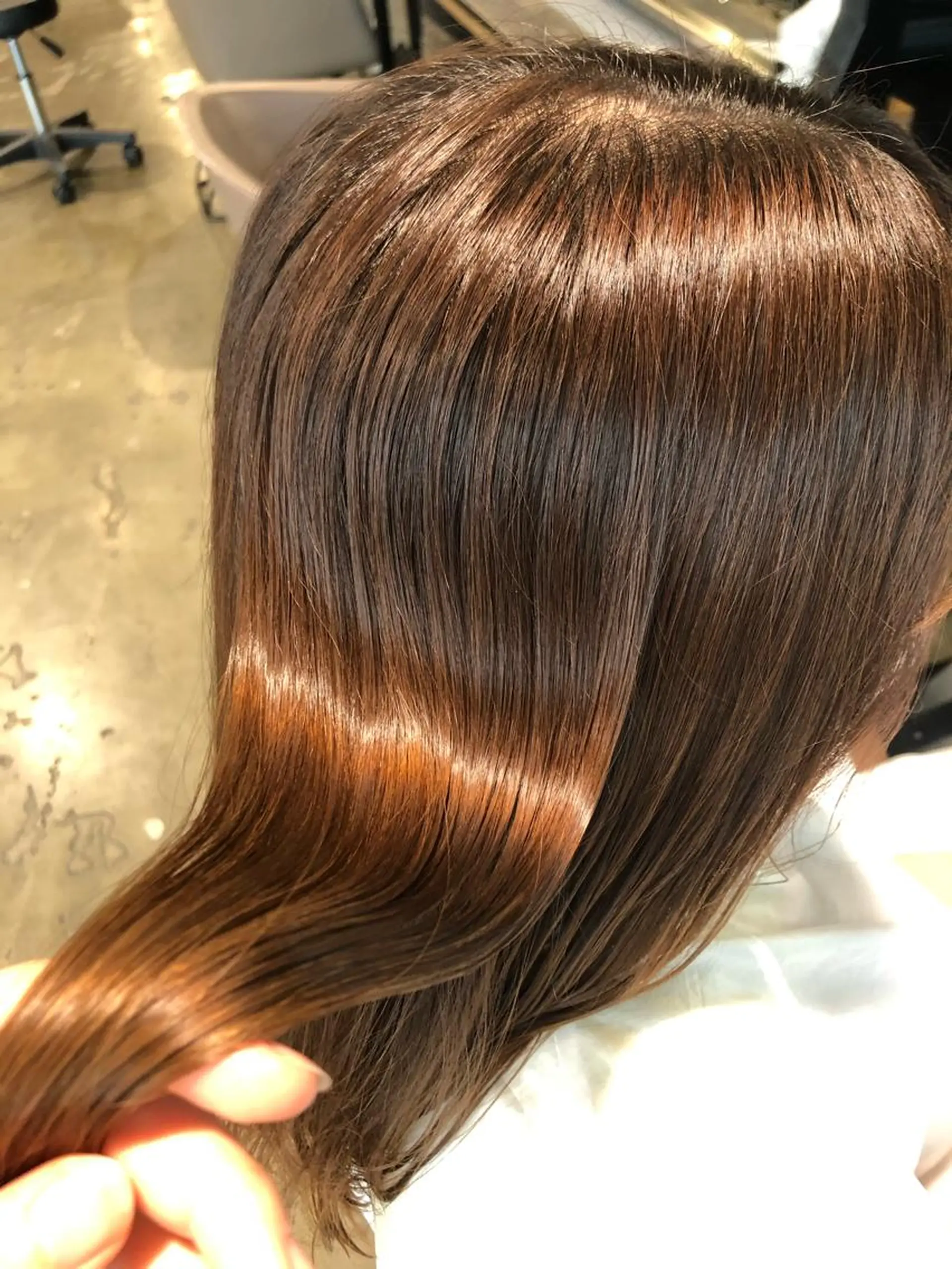 ロング ヘアアレンジ カット トリートメント ヘッドスパ ヘアセット 【柔らか透明感✨/ 似合せ前髪】大石葉月のヘアスタイル