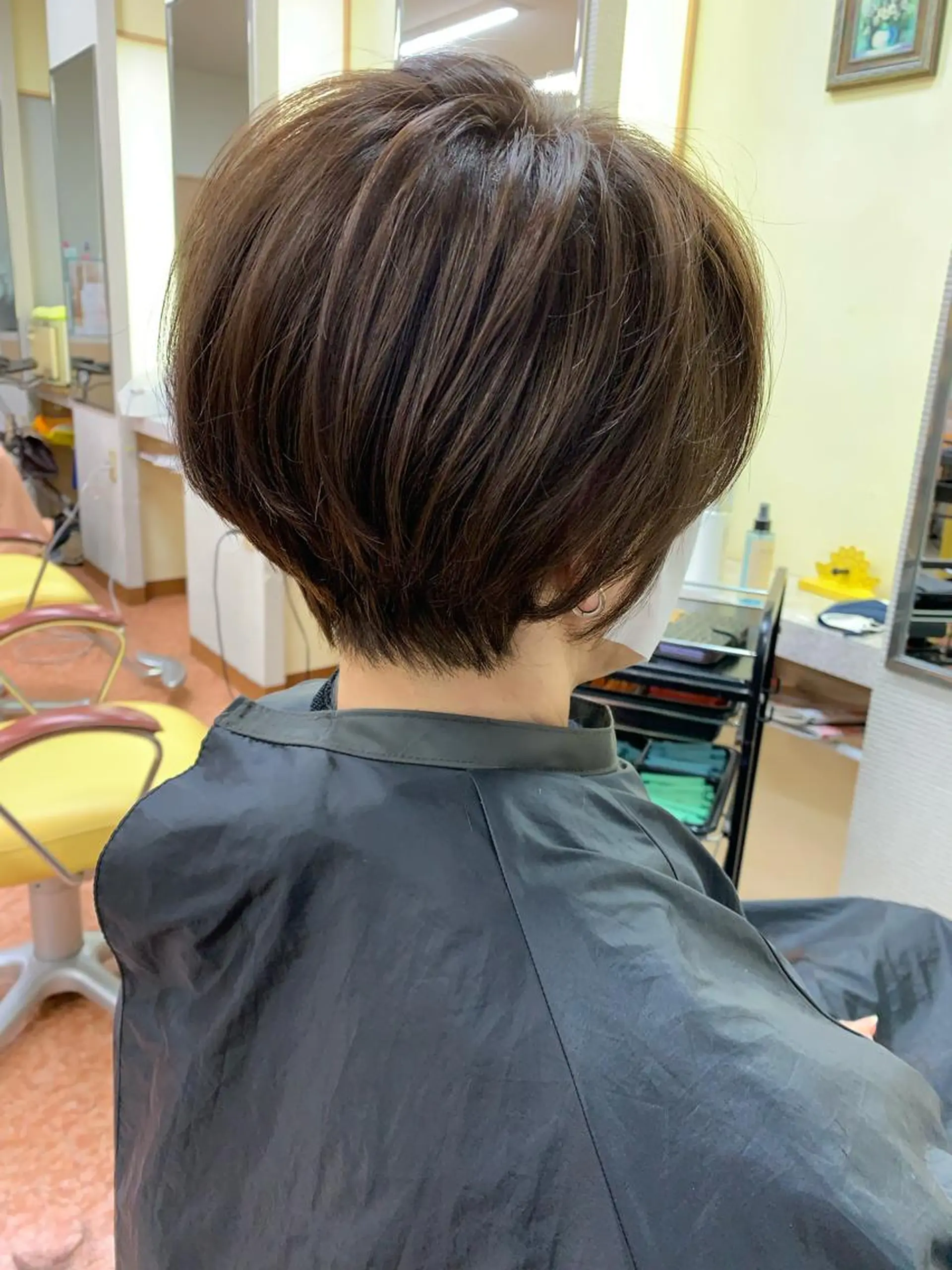 ショート カラー くびれヘア ショートヘア River,Land所属・yui .のヘアスタイル