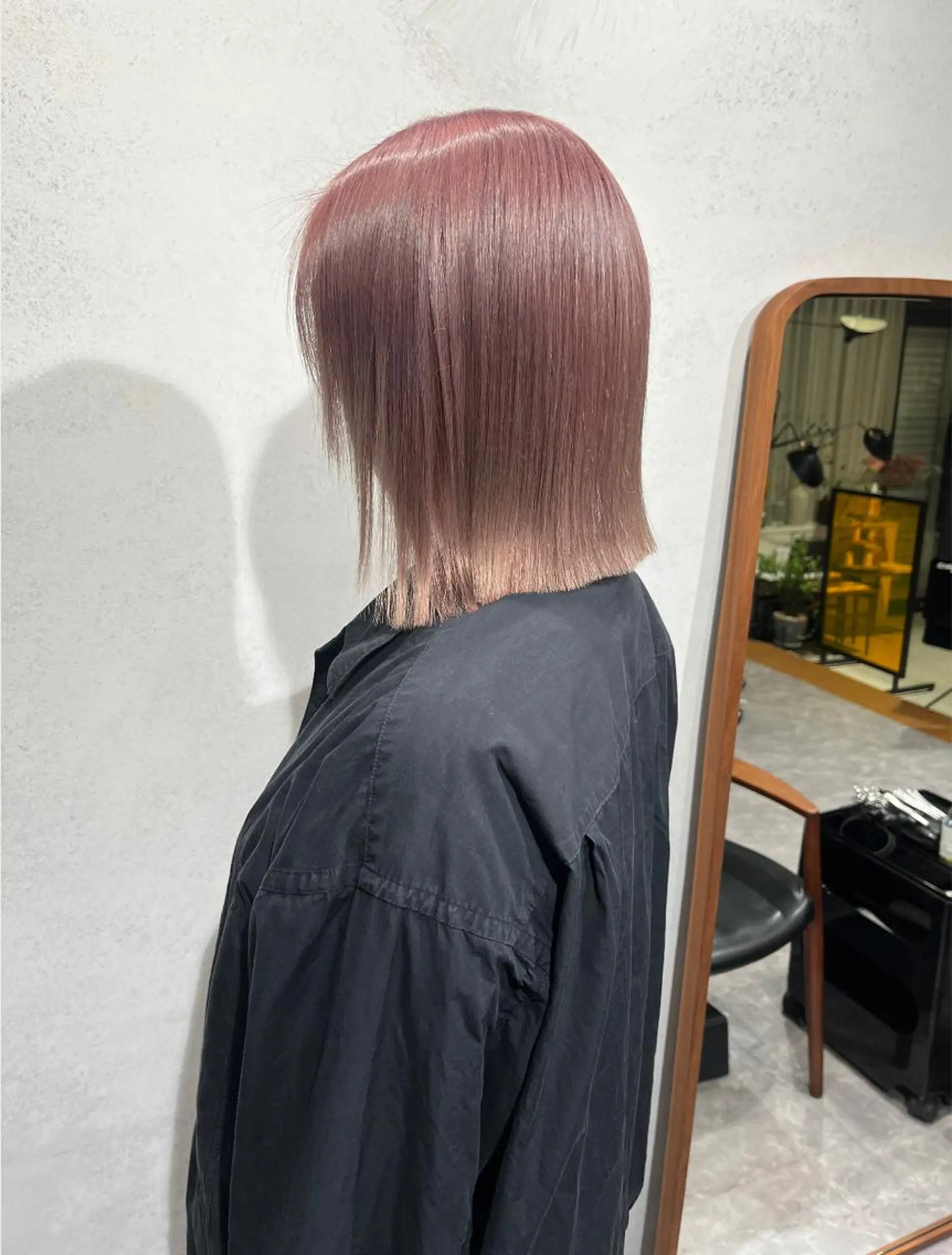 セミロング 和泉市フルール 吉田　瞬也のヘアスタイル