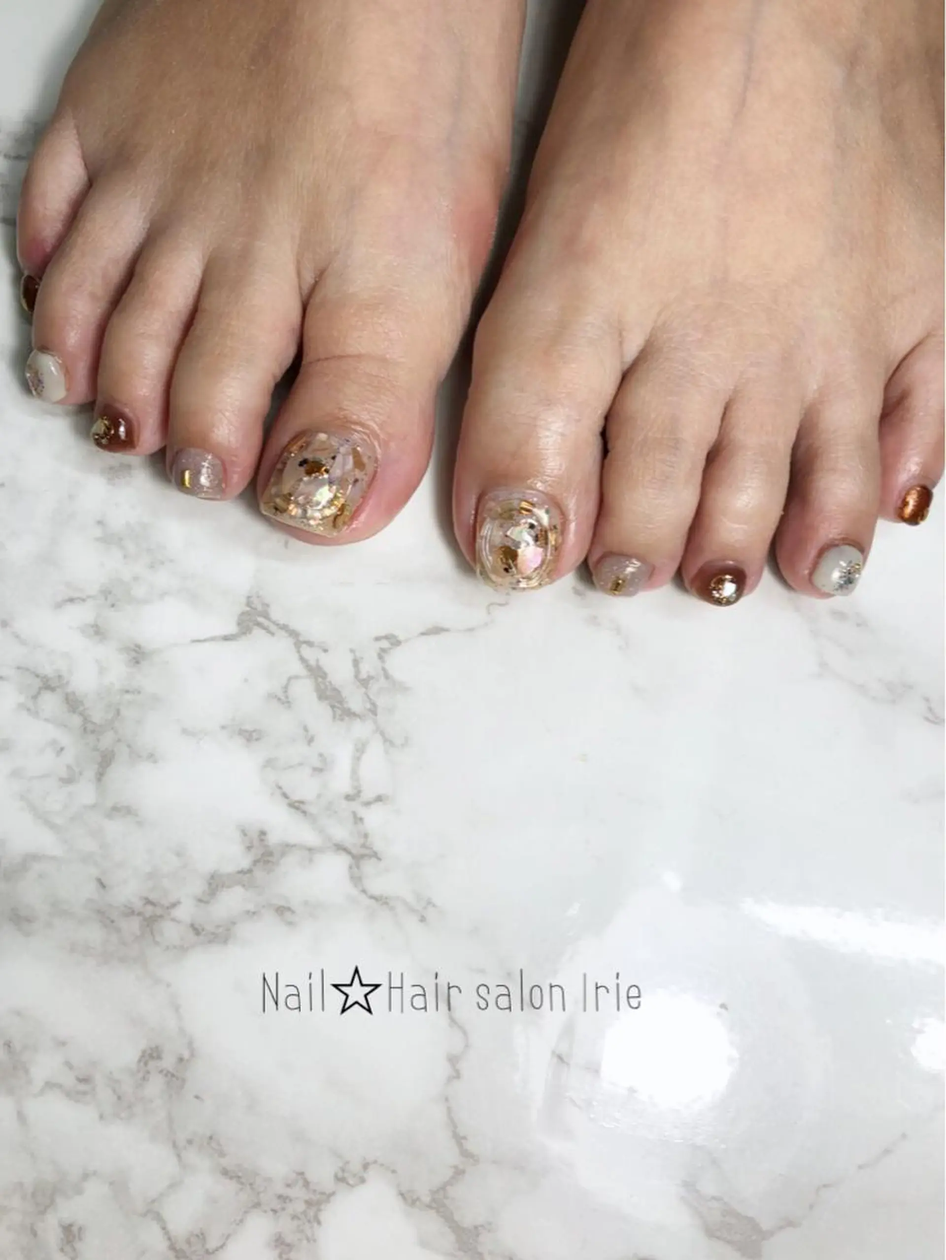 ネイル ハンドネイル Hair salon Irie所属・與儀 知佳のネイルデザイン