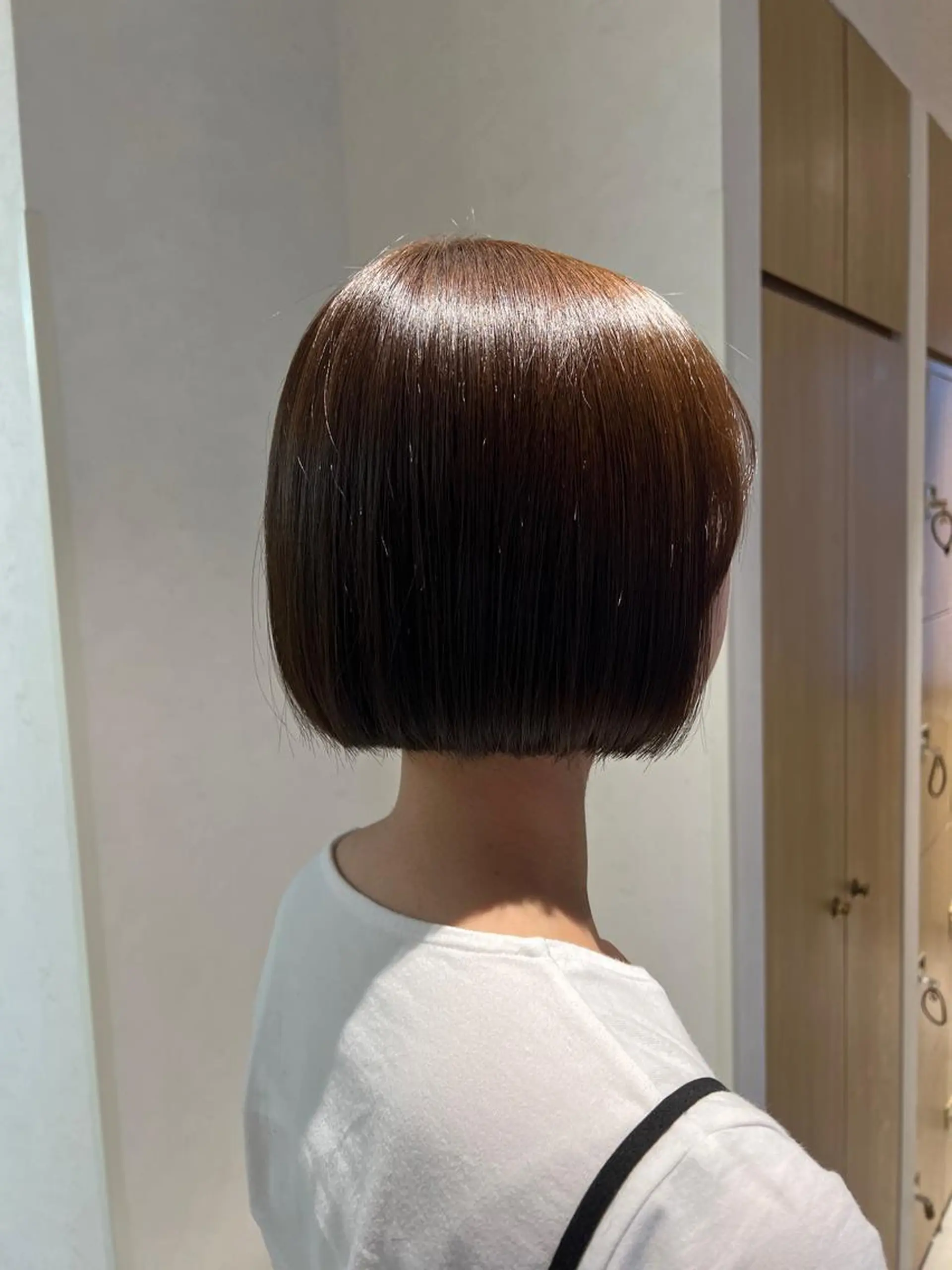 ショート カラー ボブ カット ヘアセット 透明感カラー/ ダブルカラー /ソラのヘアスタイル