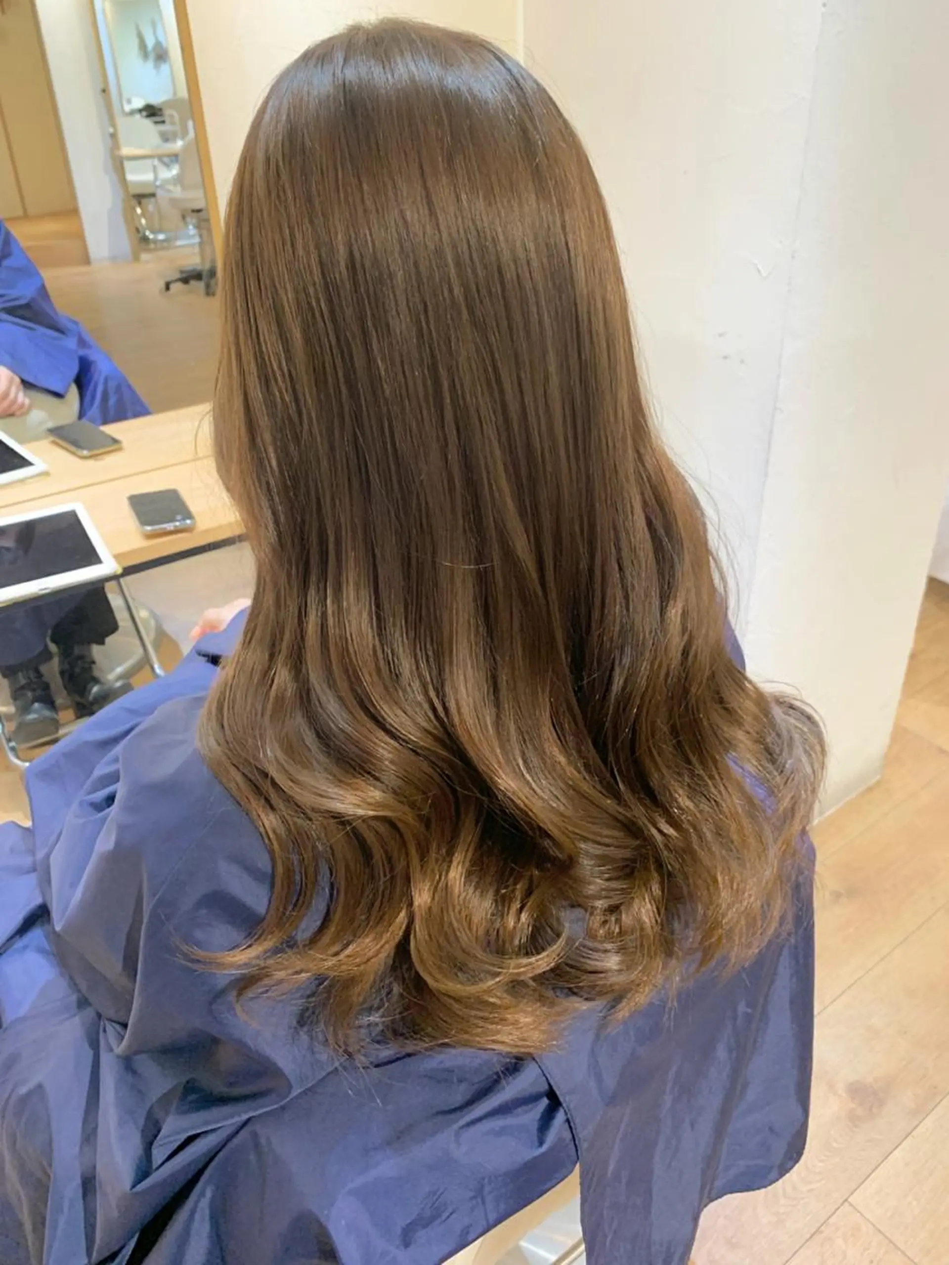 セミロング カット ヘアカラー トリートメント ＮＥＷＩ　京橋 【yoko】のヘアスタイル