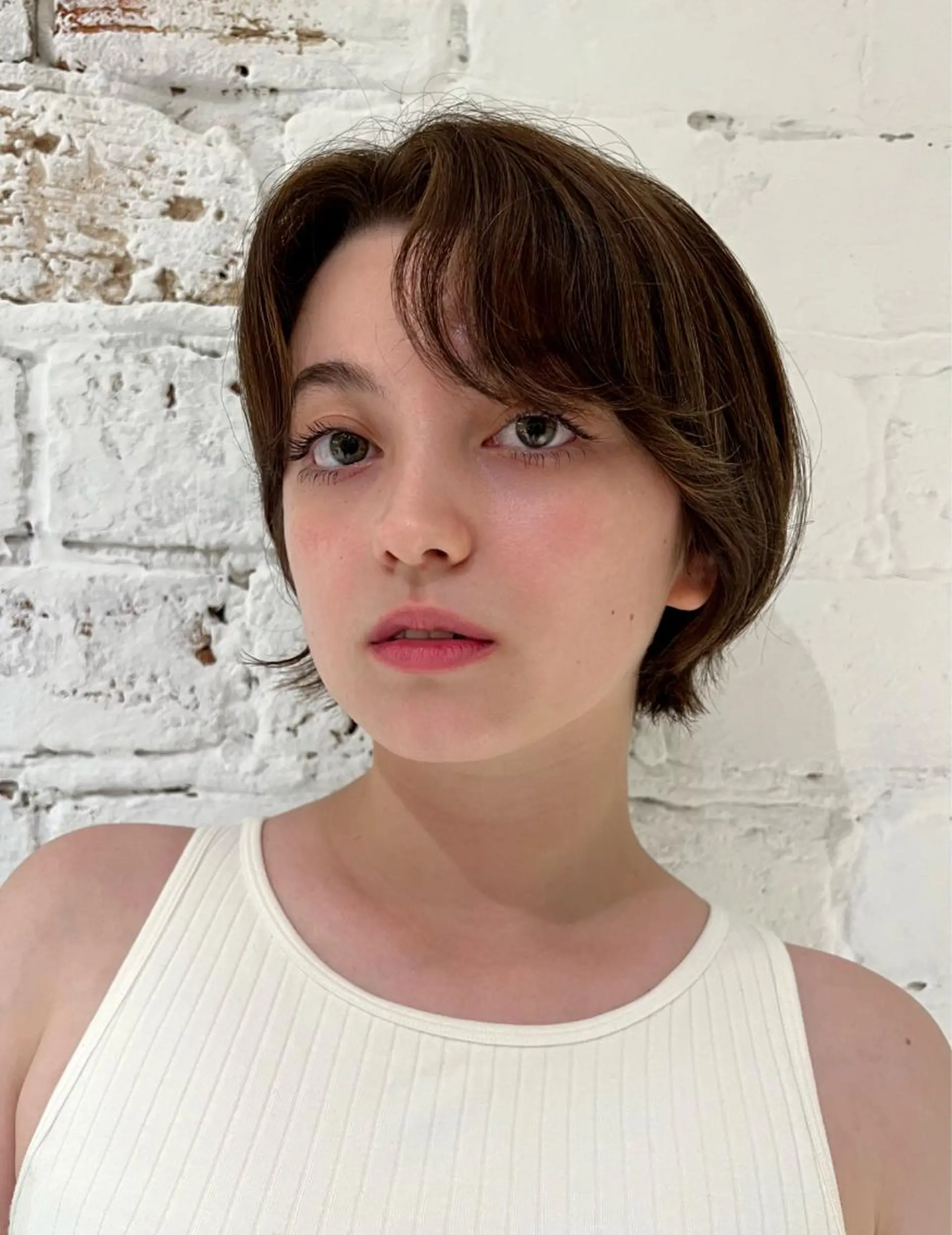 ショート ヘアカラー たけしま はるみのヘアスタイル