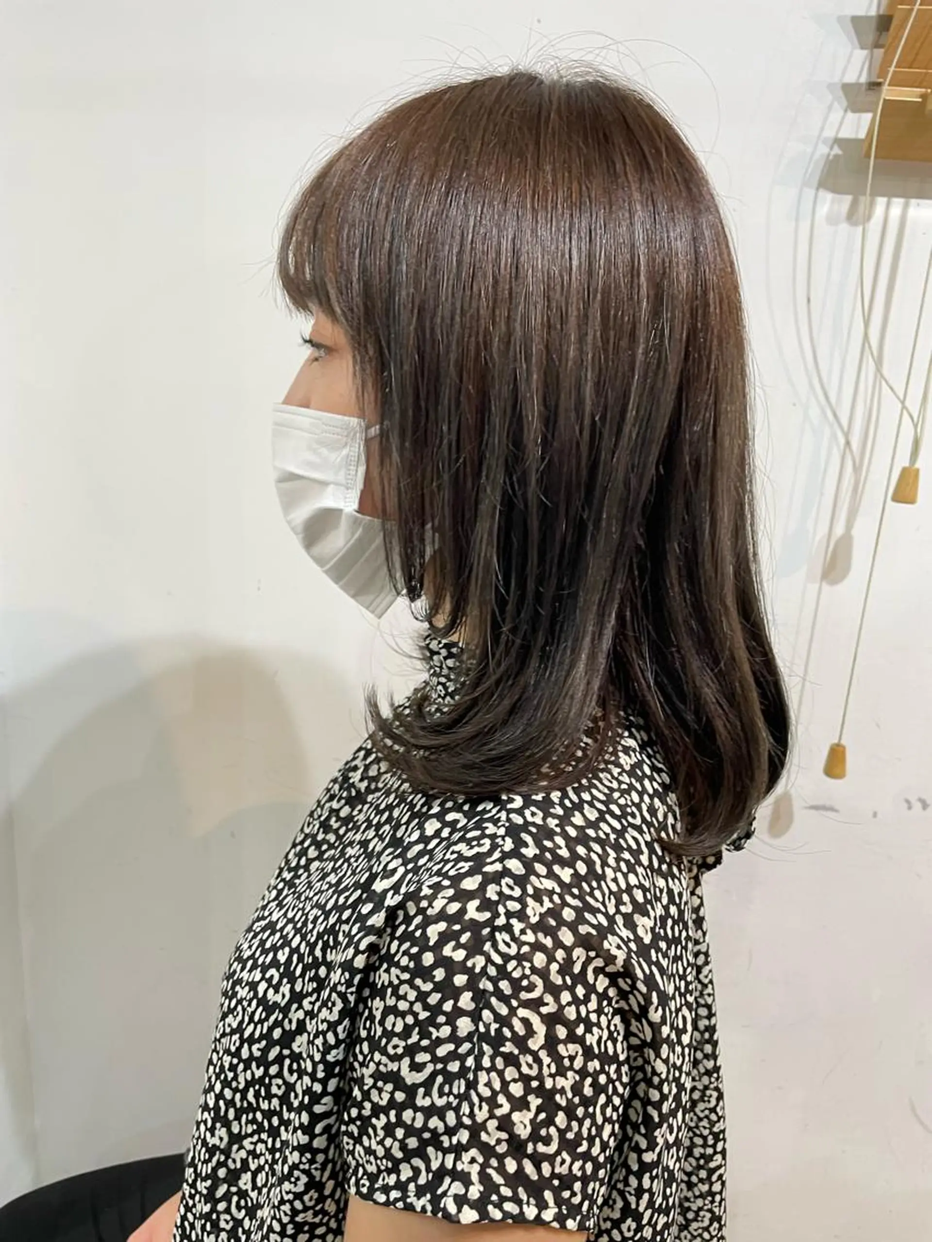 ミディアム 🐬脱白髪染めカラー 清水大世🐬のヘアスタイル