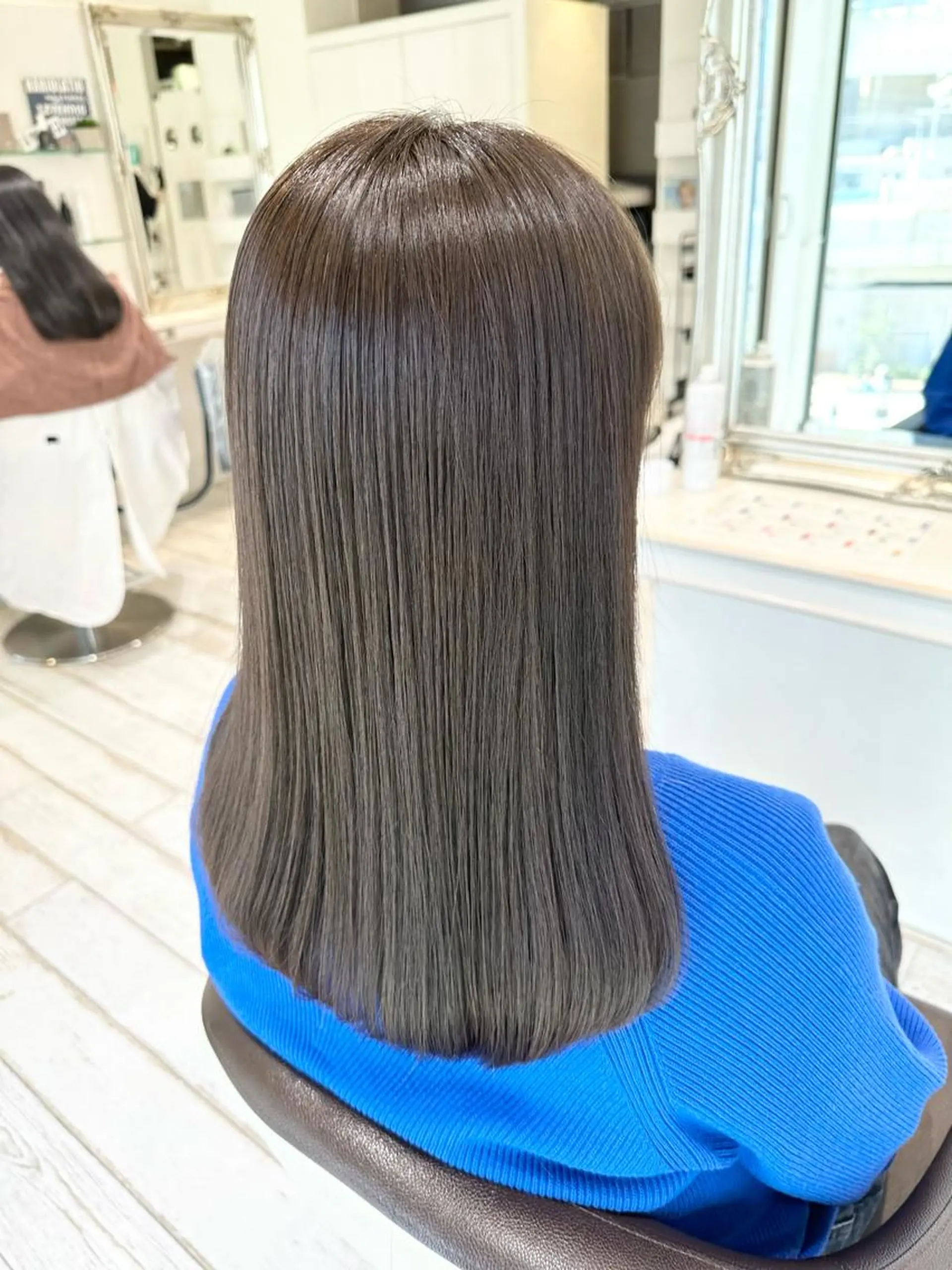 セミロング 縮毛矯正専門 金井佳祐のヘアスタイル