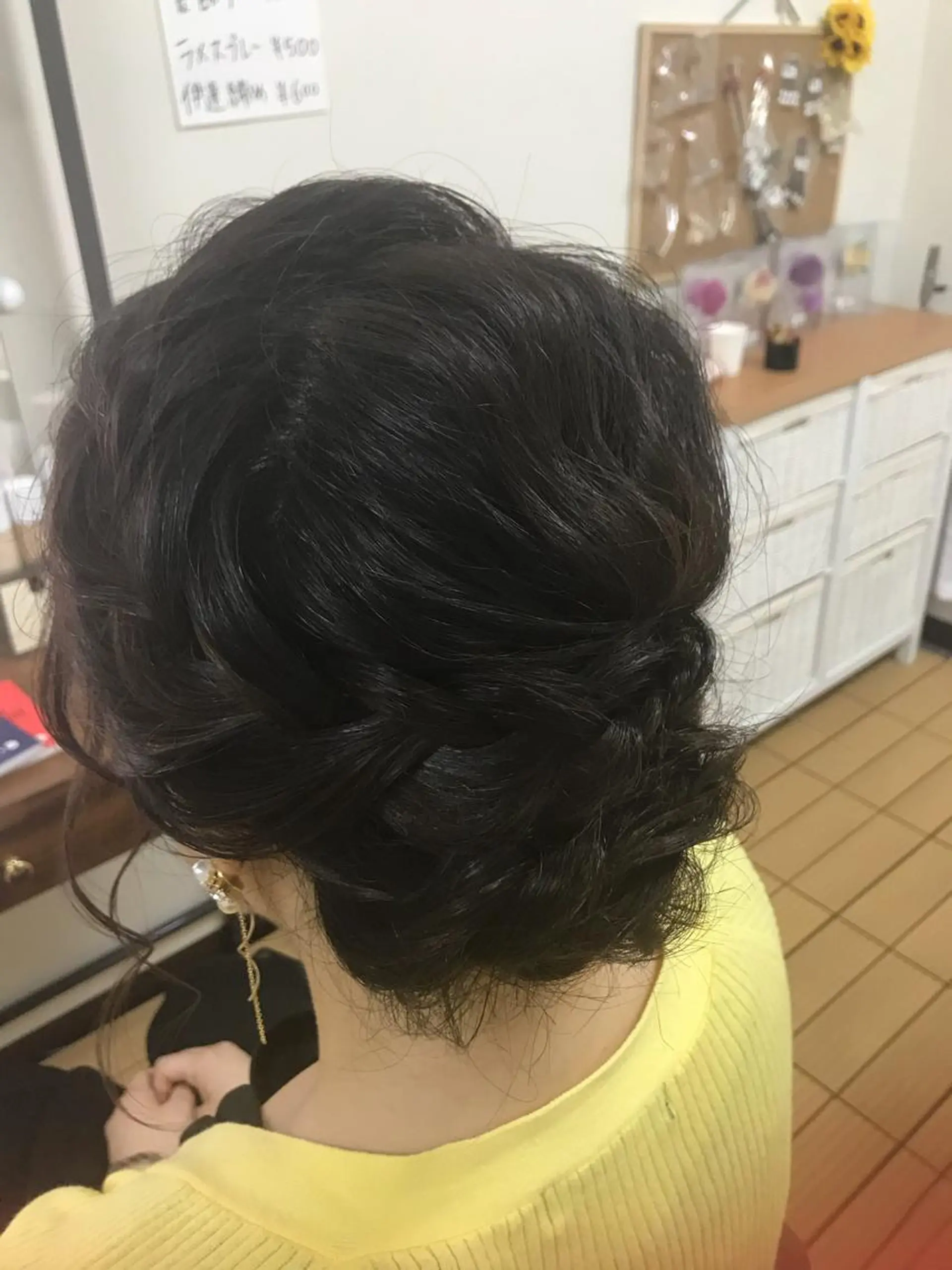 ミディアム Delight ヘアメイク着付けのヘアスタイル
