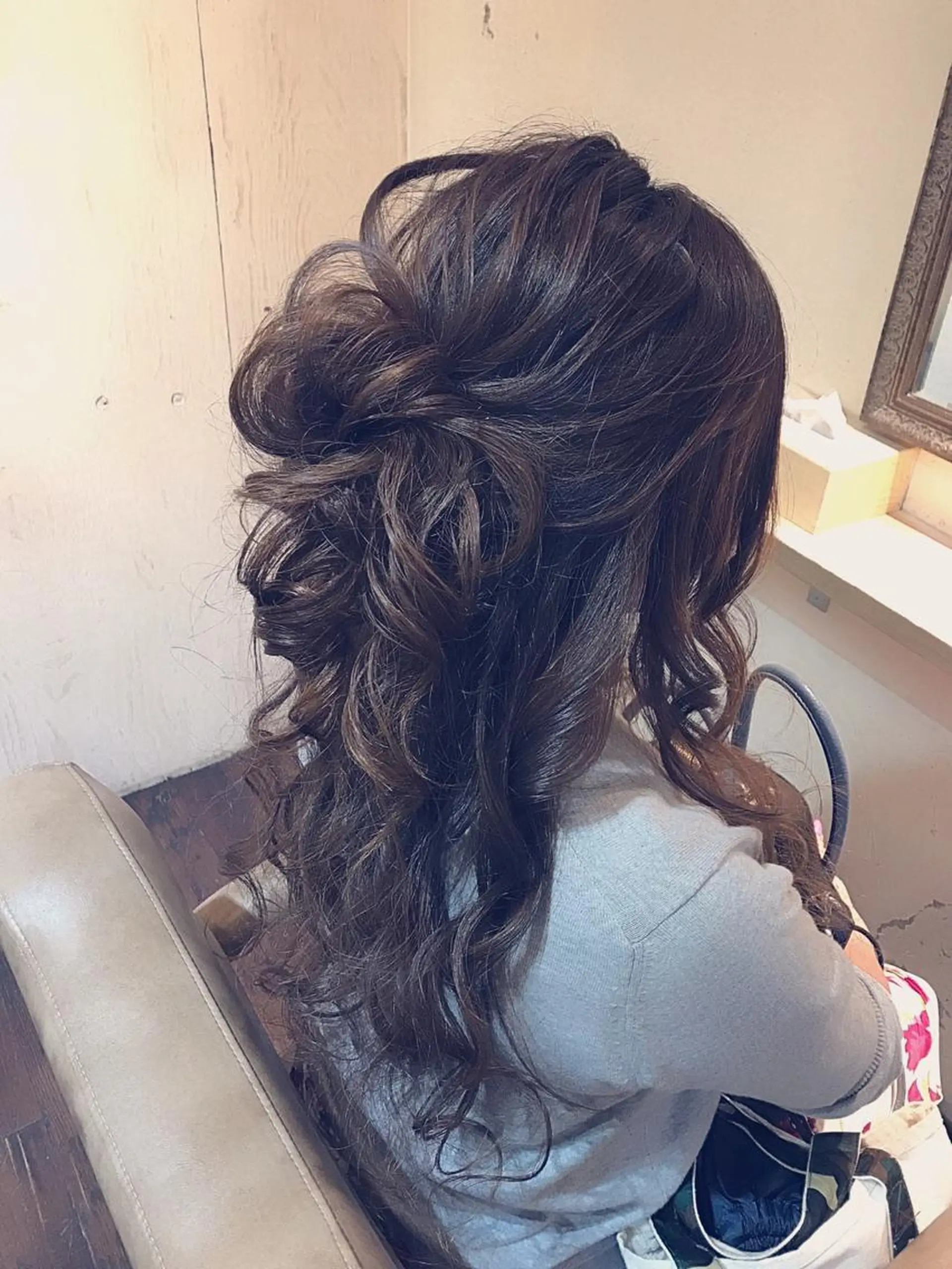 ロング 【カメレオン】 上村 祥子のヘアスタイル