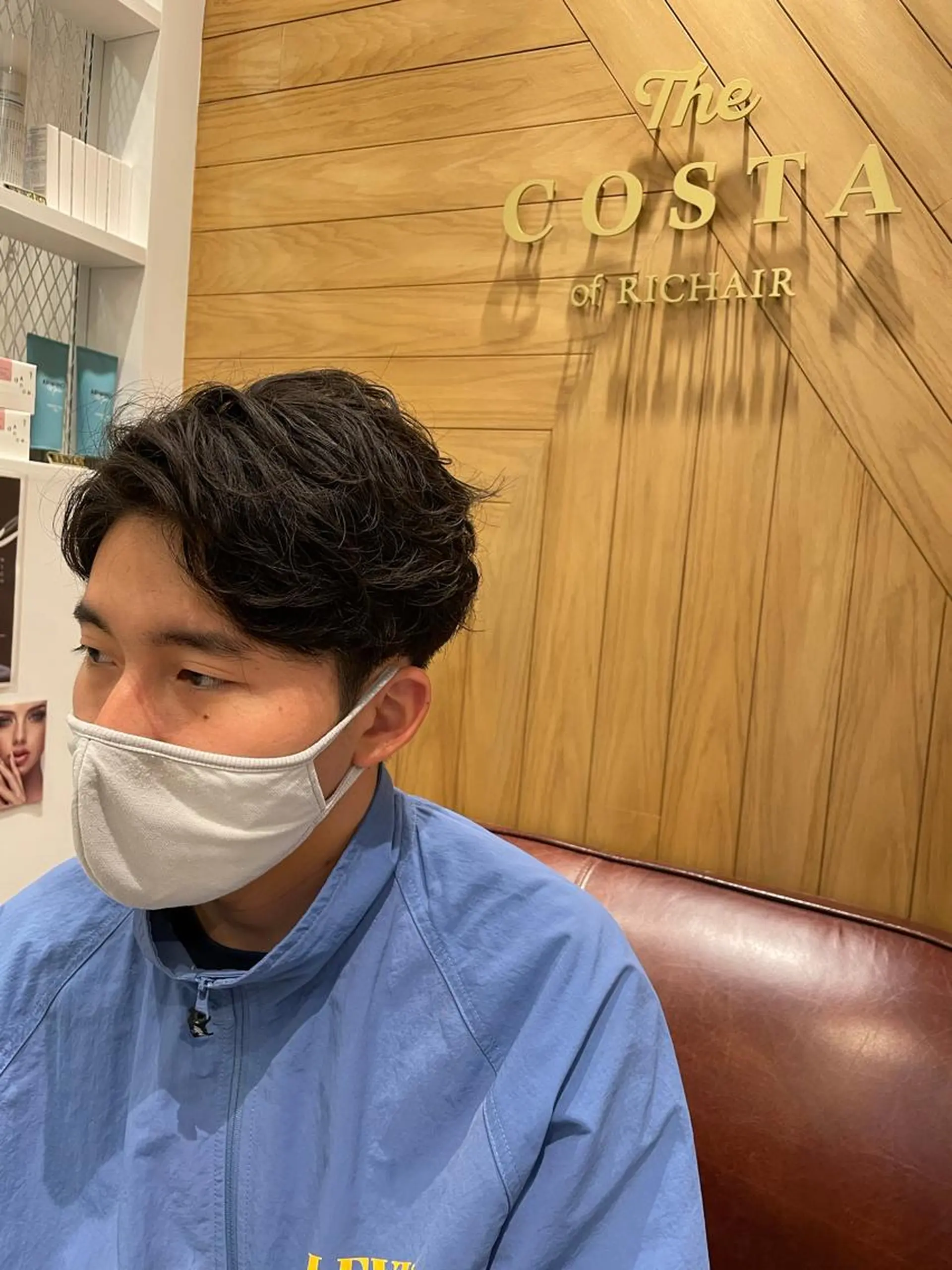 ショート メンズ 鈴村 大介のヘアスタイル