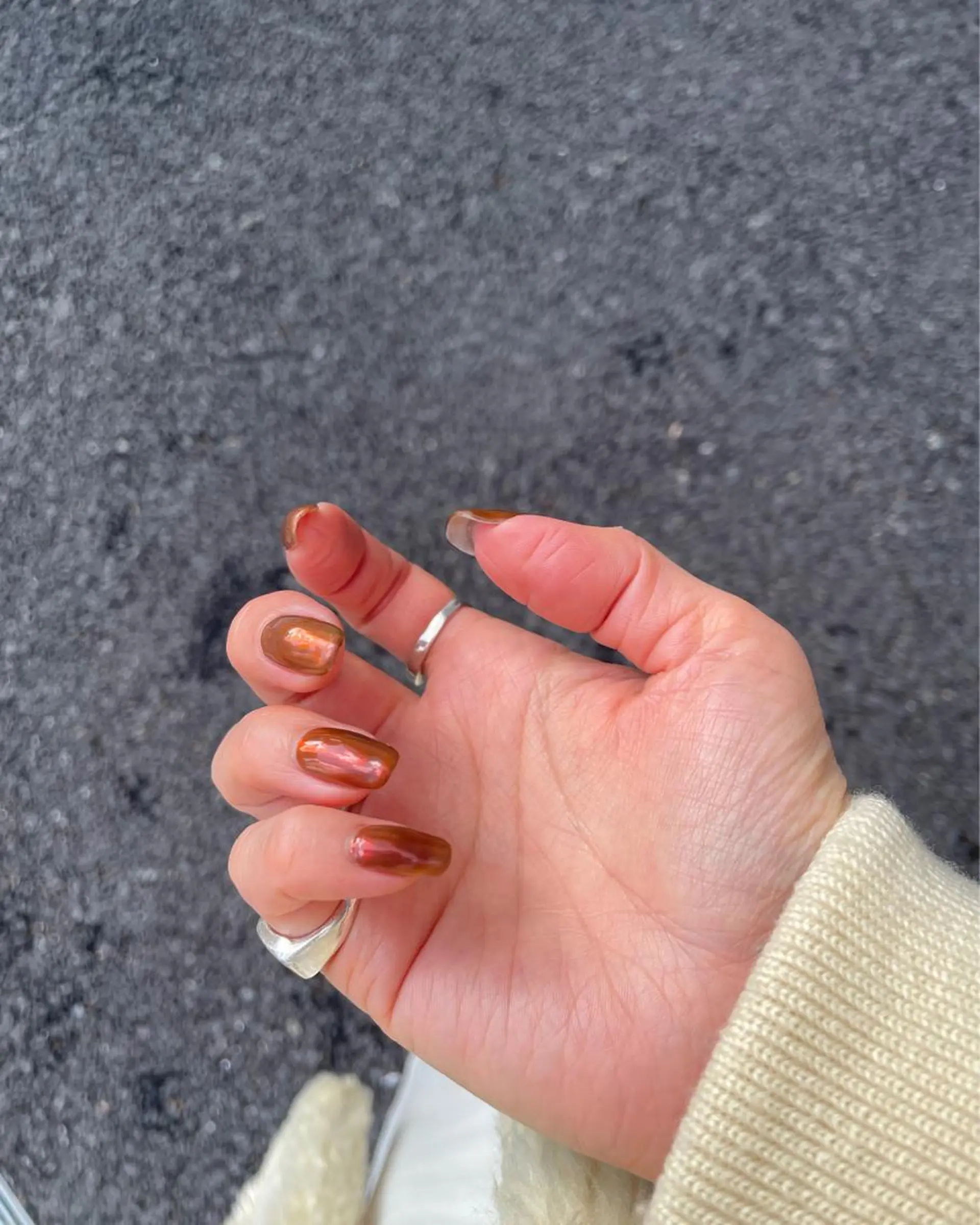 ネイル ハンドネイル フットネイル kiii.__ ✴︎*のネイルデザイン