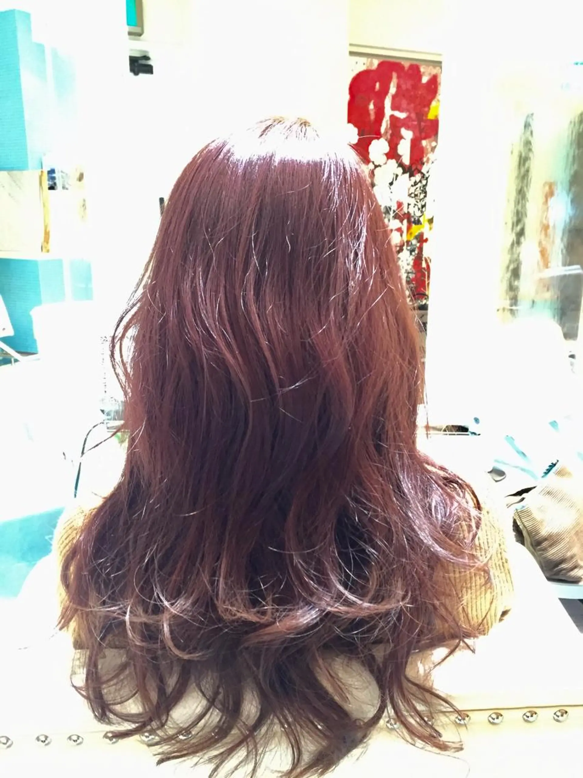 ロング カラー 色気レイヤー& ショートはお任せ🌟のヘアスタイル